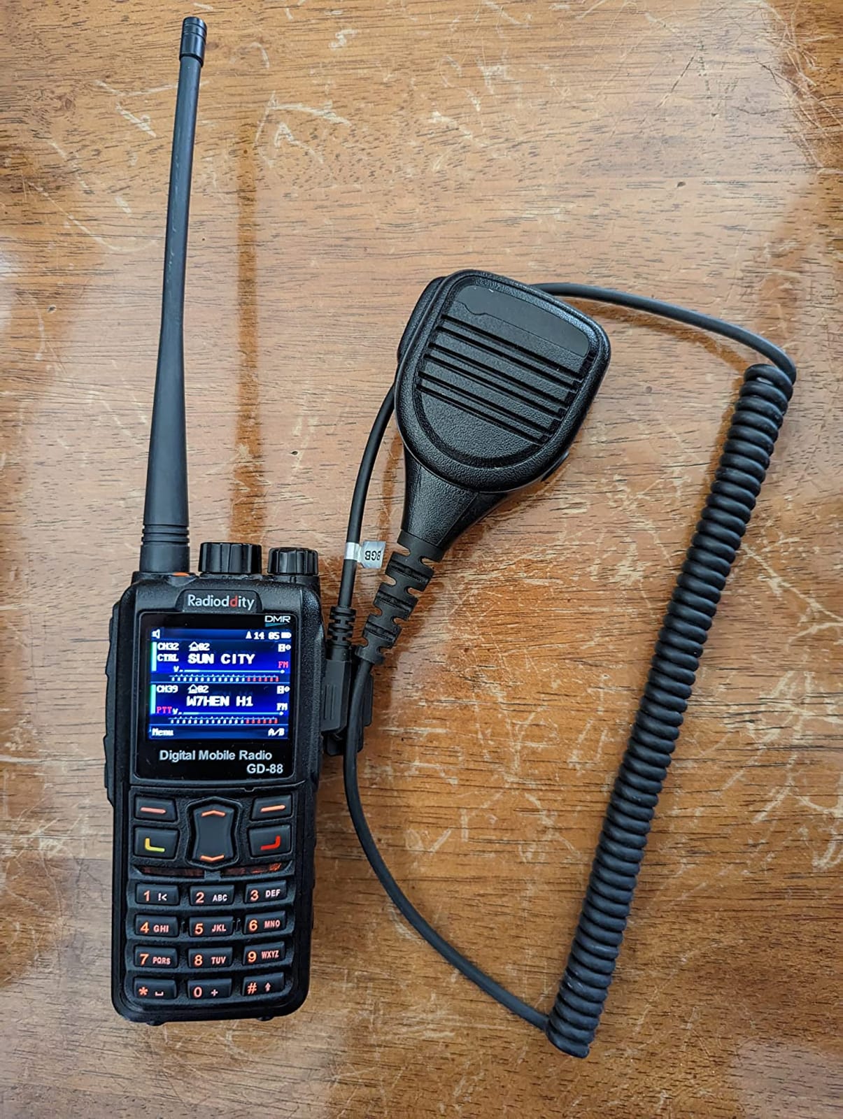 Radioddity GD-88 7W DMR Ham Radio, VHF UHF Dual Band Ham Two Way Radio customer photo 2