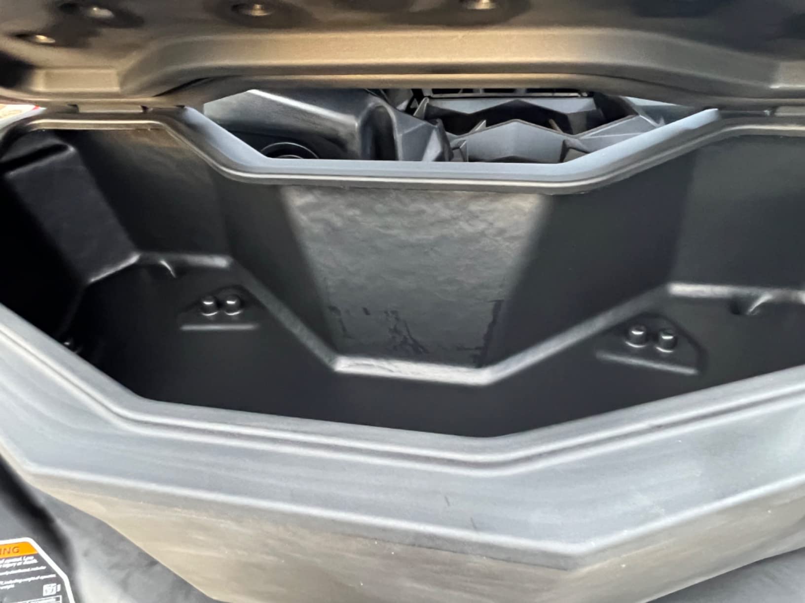 Kemimoto X3 Bed Box, X3 Trunk Storage Box, X3 Max Rear Rack Cargo Box Compatible with Can am Maverick X3, Outlander (Except 6x6), Renegade, OEM Replace #715004778 w/h Mounting Bracket customer photo 2
