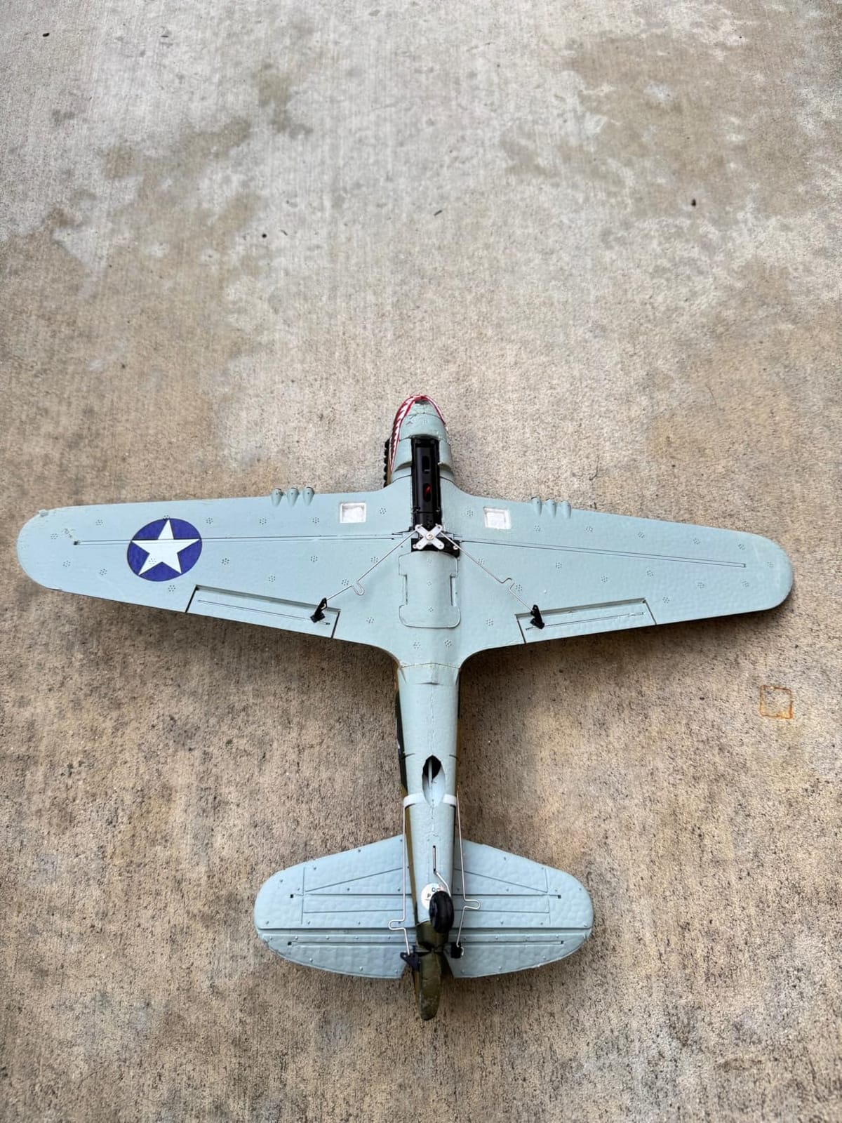 LEAMBE RC Plane 4 Channel Remote Control Airplane - Ready to Fly P-40 Warhawk RC Airplane for Beginners Adult with Xpilot Stabilization System & One Key Aerobatic customer photo 1