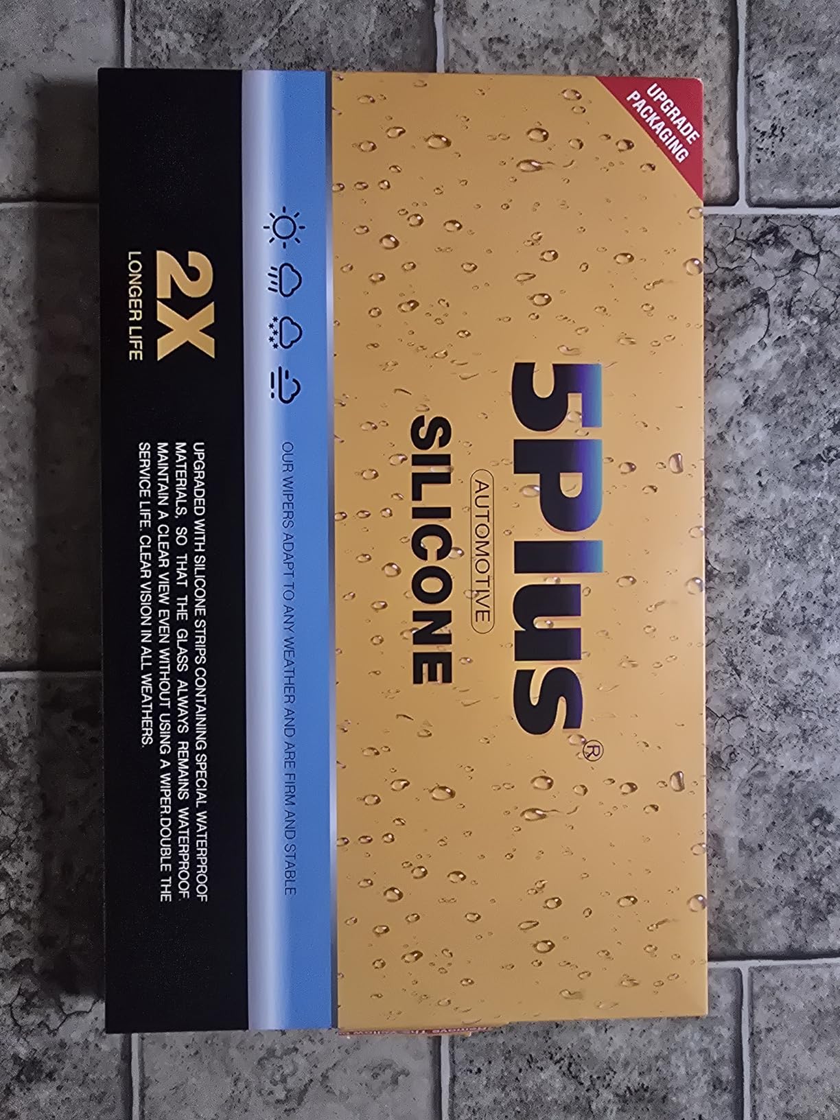 5 PLUS Premium Silicone Windshield Wipers Blades 22