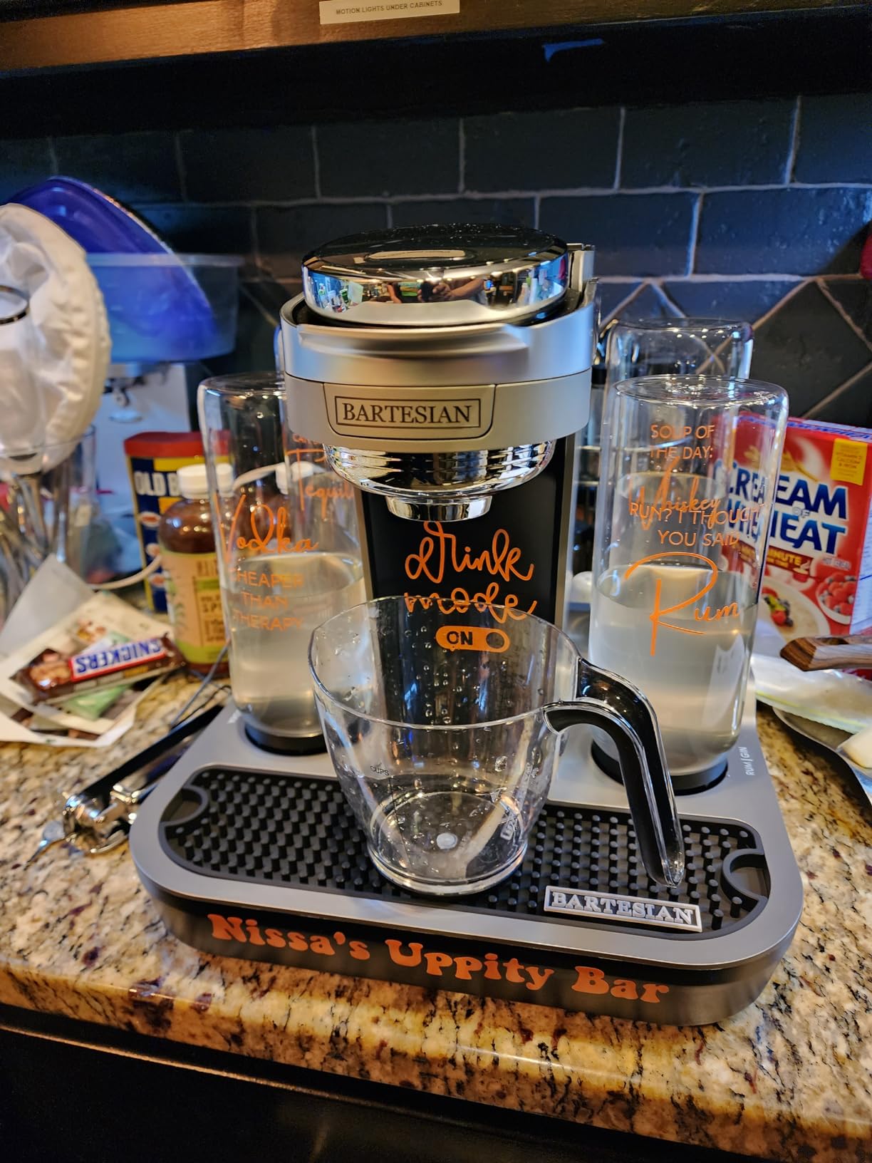 Bartesian Professional Cocktail Maker - 5-Bottle, Lockable Design customer photo 2