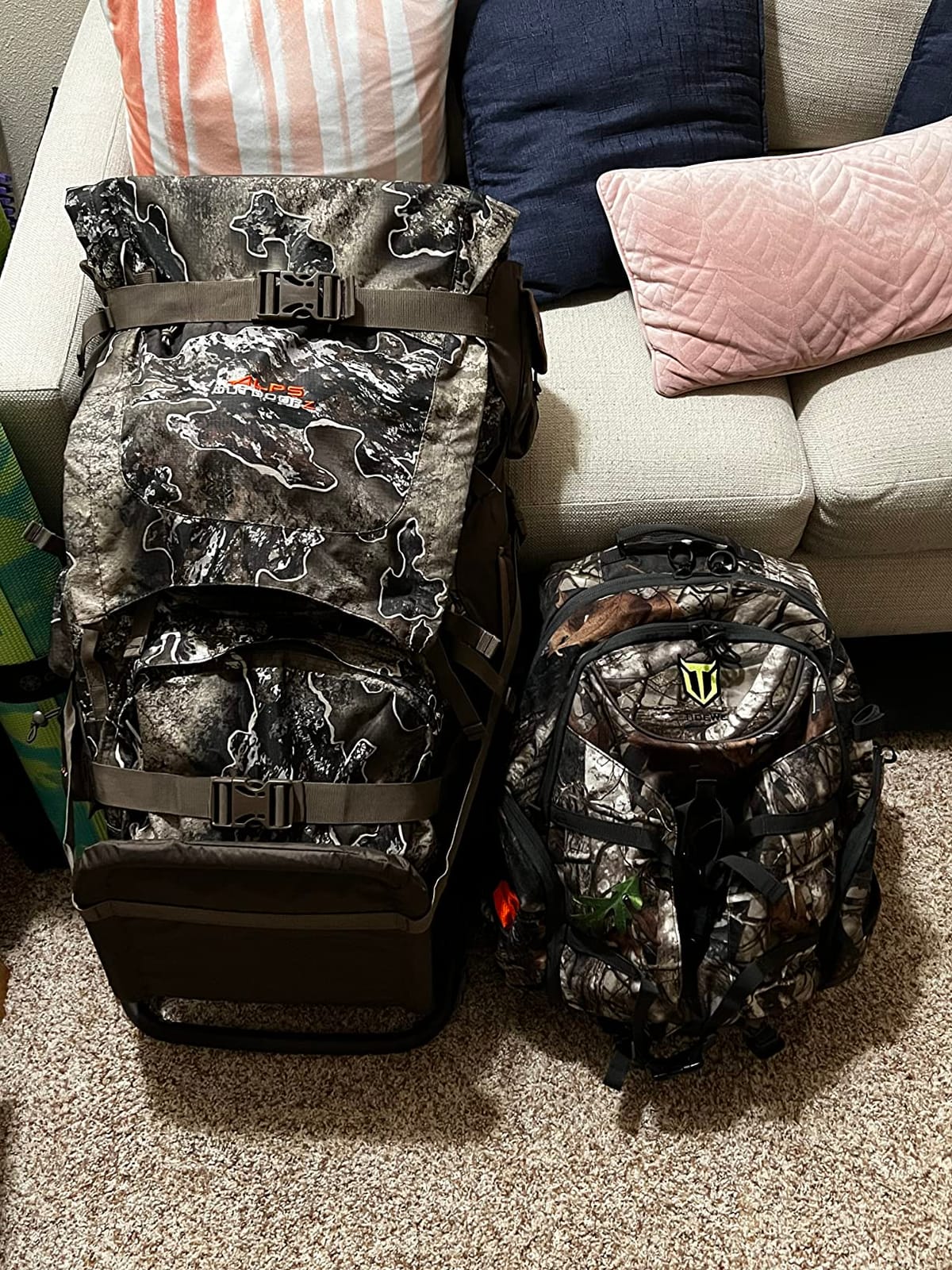 ALPS OutdoorZ Commander + Pack Bag – 5,250 in³ Hunting Backpack with Freighter Frame, Rifle Holder, Spotting Scope Pocket, Ripstop Fabric, Adjustable Coyote Brown Pack customer photo 1