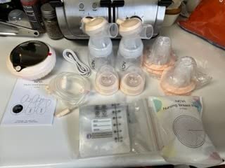 NCVI 8100 Double Electric Breast Pump, 24/28mm Flanges, LED Display customer photo 2