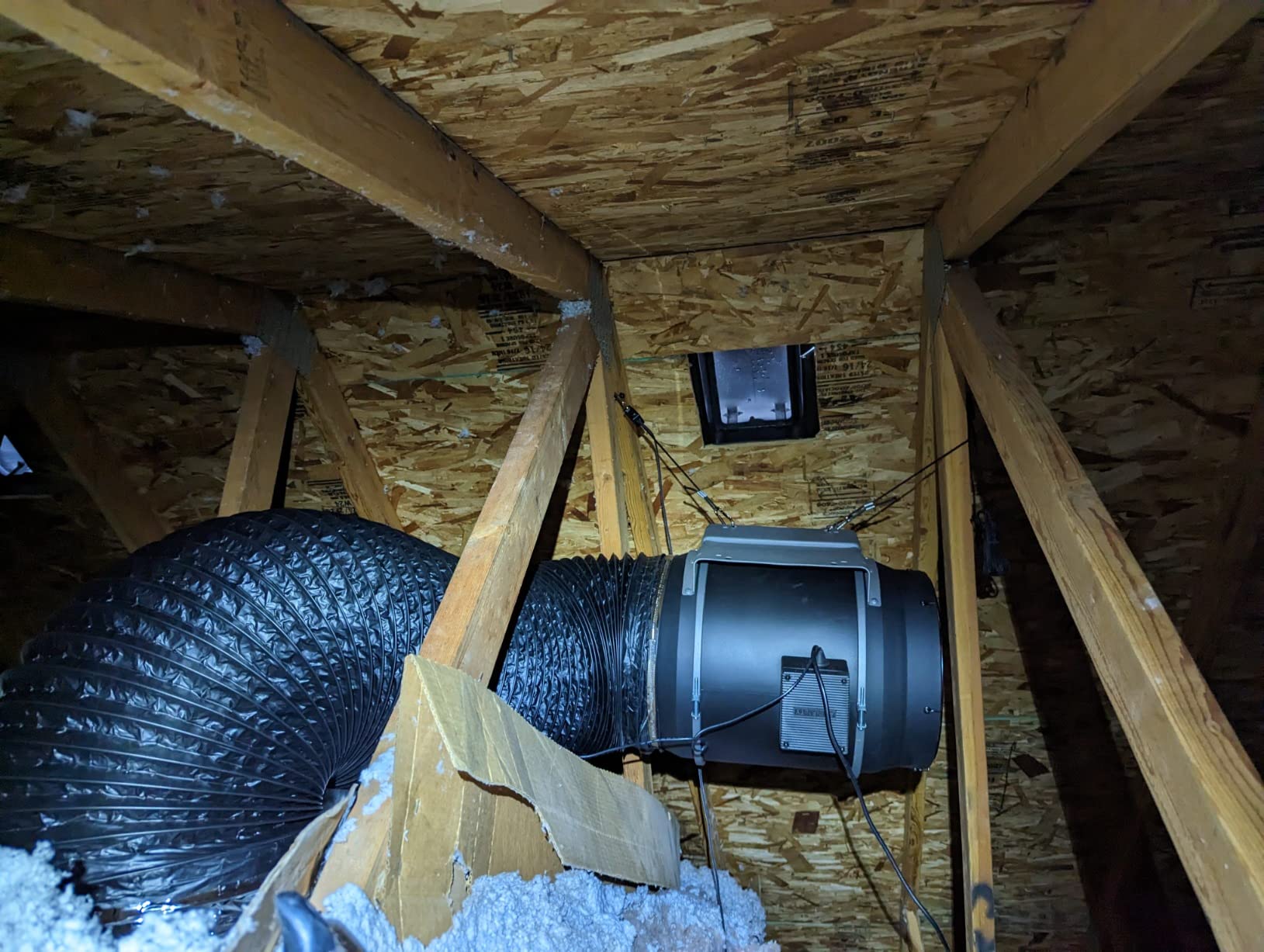 AC Infinity CLOUDWAY S12, Whole House Fan with Wireless Speed Controller customer photo 1