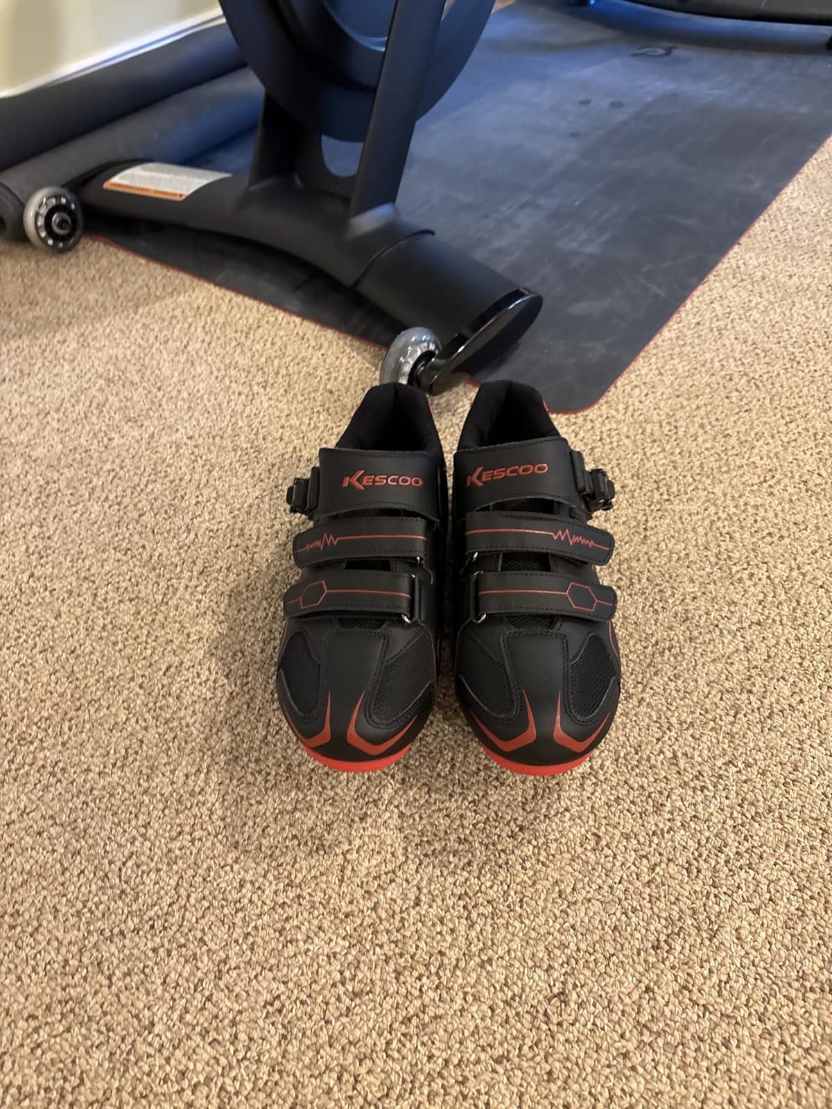 Unisex Cycling Shoes Compatible with pelaton Indoor Road Bike Riding Shoes for Men and Women Delta Cleats Clip Outdoor Pedal customer photo 1