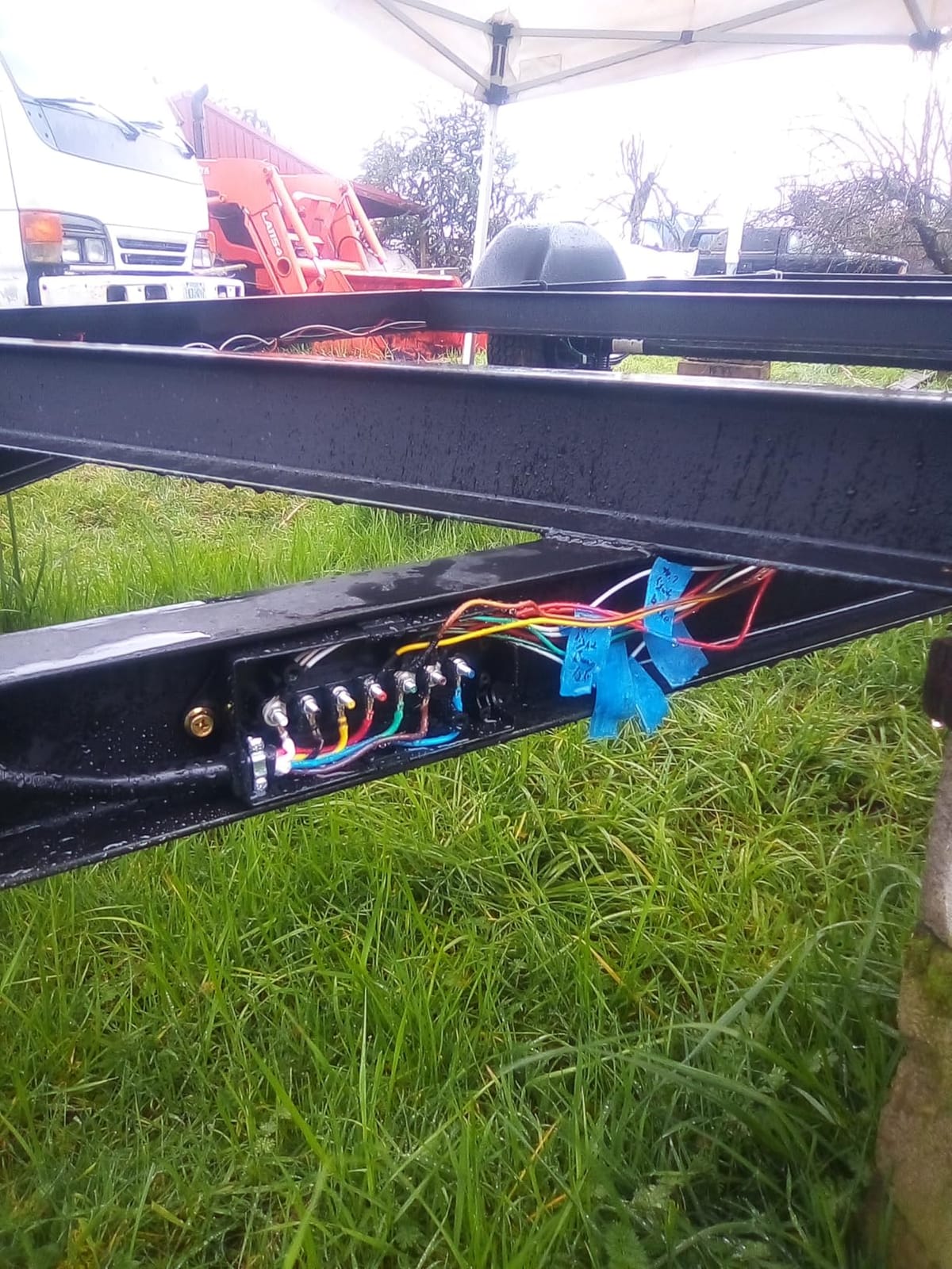 CheeMuii 8FT 7 Way Trailer Wiring Harness Kit & Junction Box 7 Trailer Cord customer photo 1