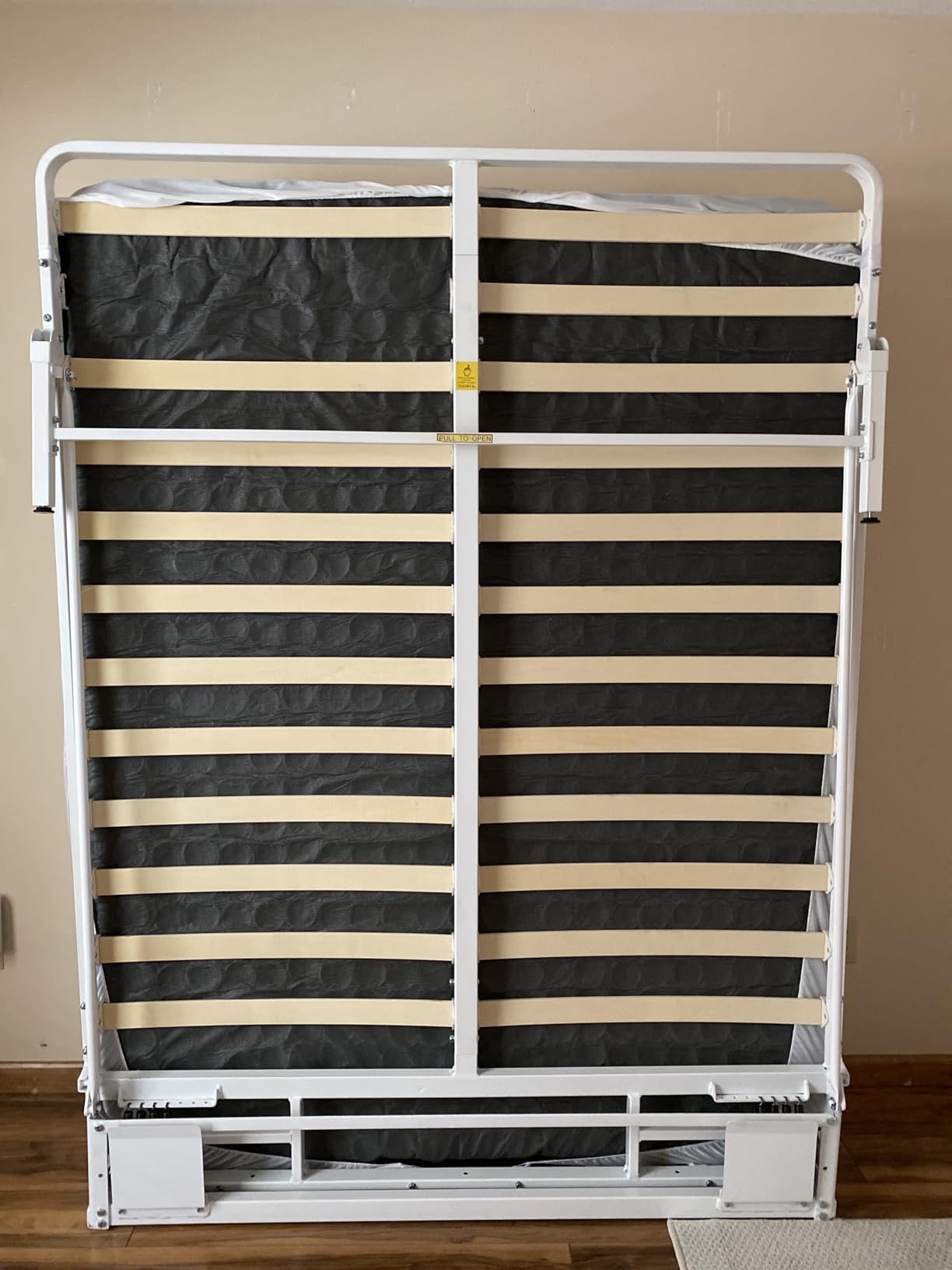 Wilding Wallbeds Murphy Bed Frame Twin DIY Hardware Kit Vertical Wall Bed customer photo 1
