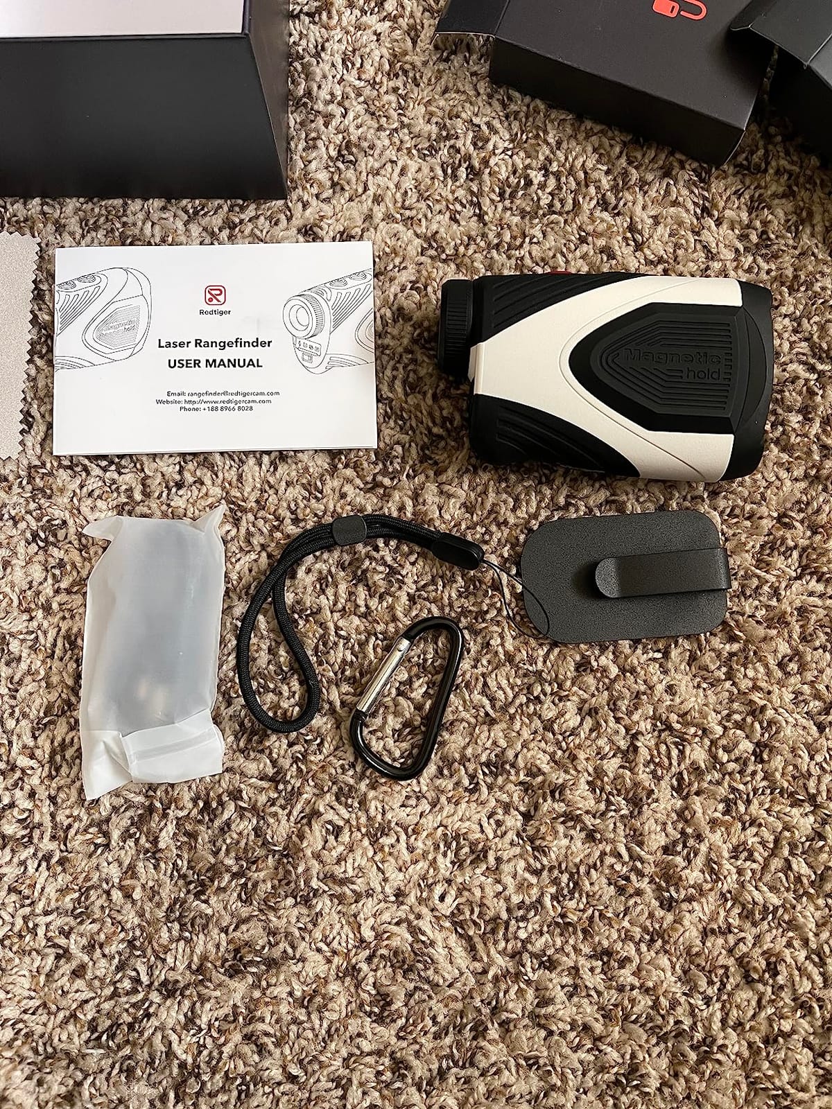 REDTIGER Golf Rangefinder with Slope On/Off,7X Magnification 1200 Yards customer photo 2
