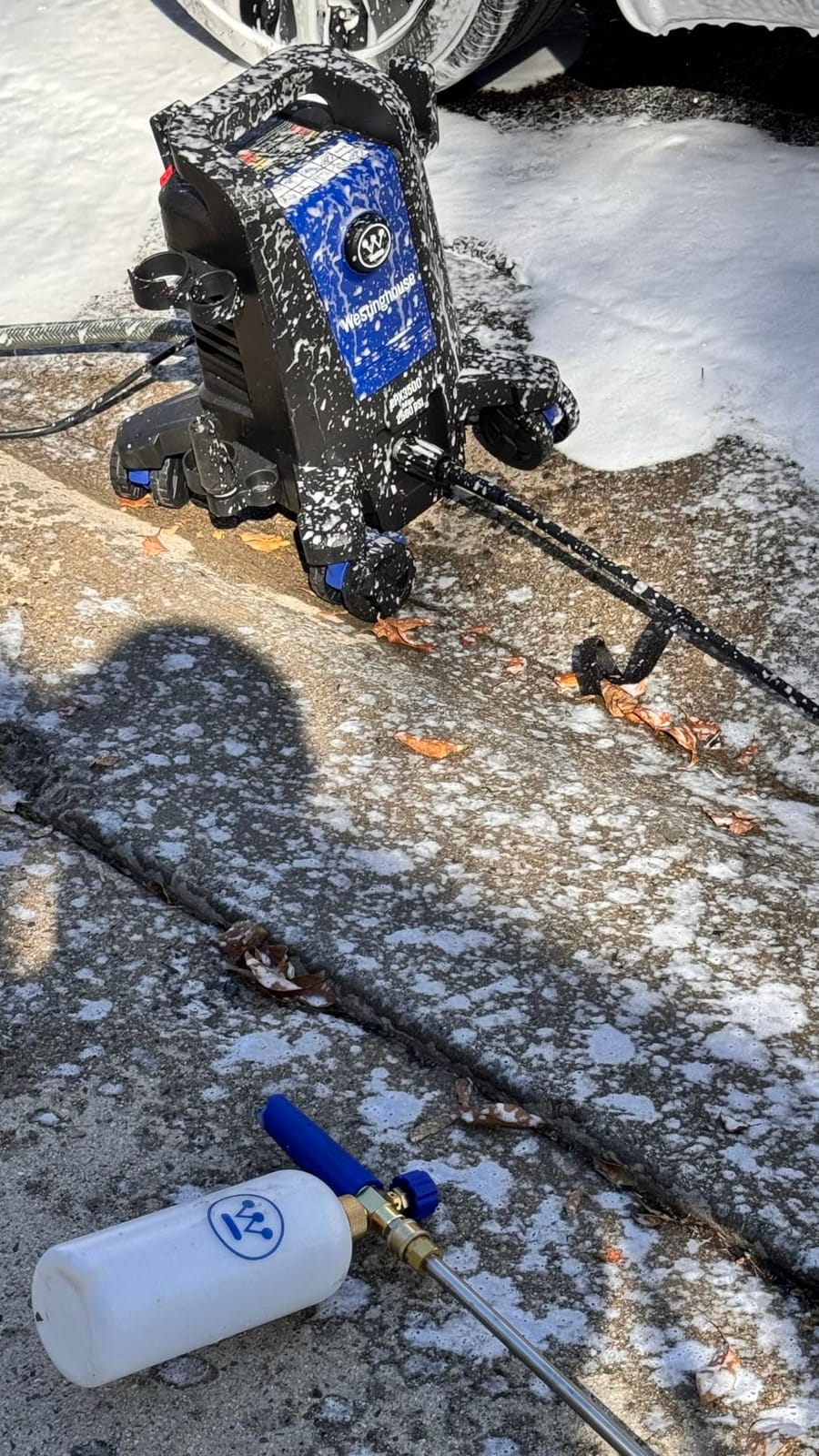 Westinghouse Foam Cannon for Pressure Washers - 3600 Max PSI, 1/4” Connector - for Gas and Electric Pressure Washers customer photo 1