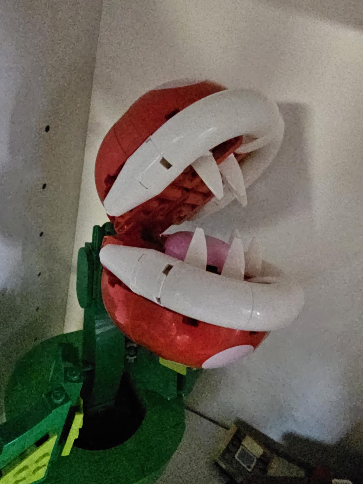 LEGO Super Mario Piranha Plant Building Sets for Adults - Mario Collectible for Men & Women, Ages 18+ Years - Gift for Birthdays - Bedroom, Home Office, or Book Shelf Decor - 71426 customer photo 2