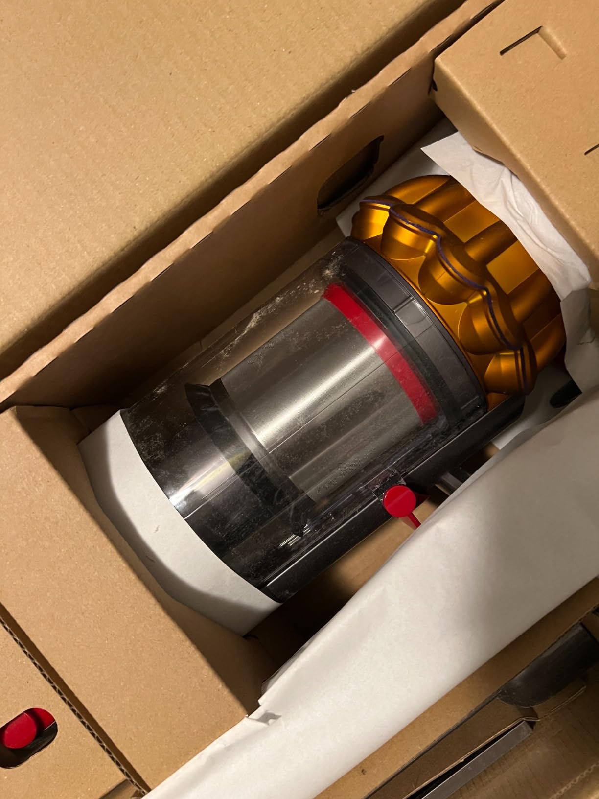 V15 Detect Cordless Vacuum Cleaner, Yellow/Nickel customer photo 1
