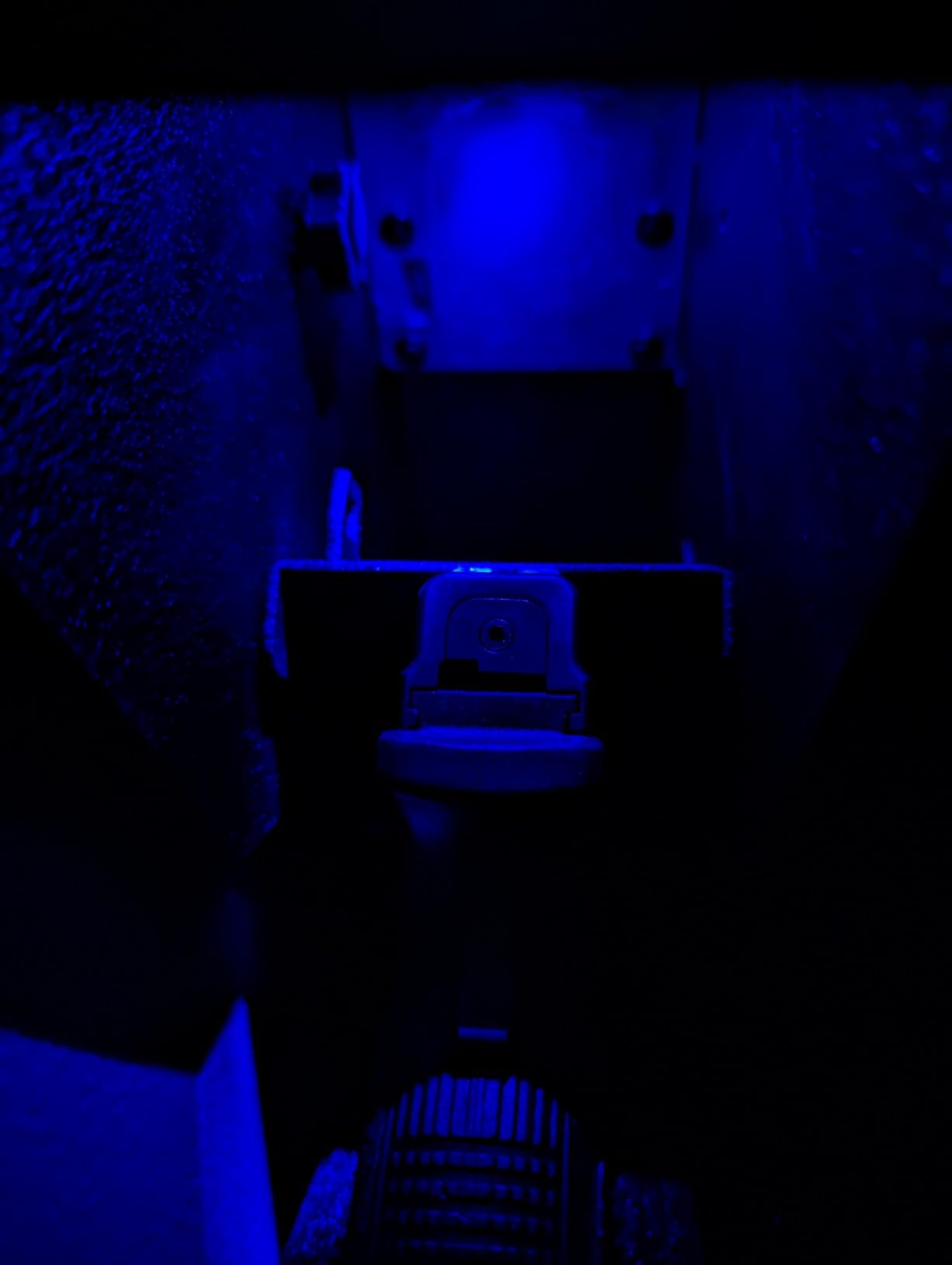 Drop Down Biometric Gun Safe for Handgun Mounted for Bedside Desk customer photo 1