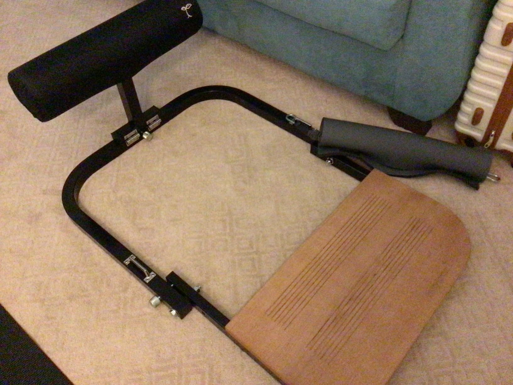 BootySprout Hip Thrust Machine for High Resistance Glute Training - Home Gym Workout - Comes with 45, 90, and 135 Lbs of Resistance customer photo 1