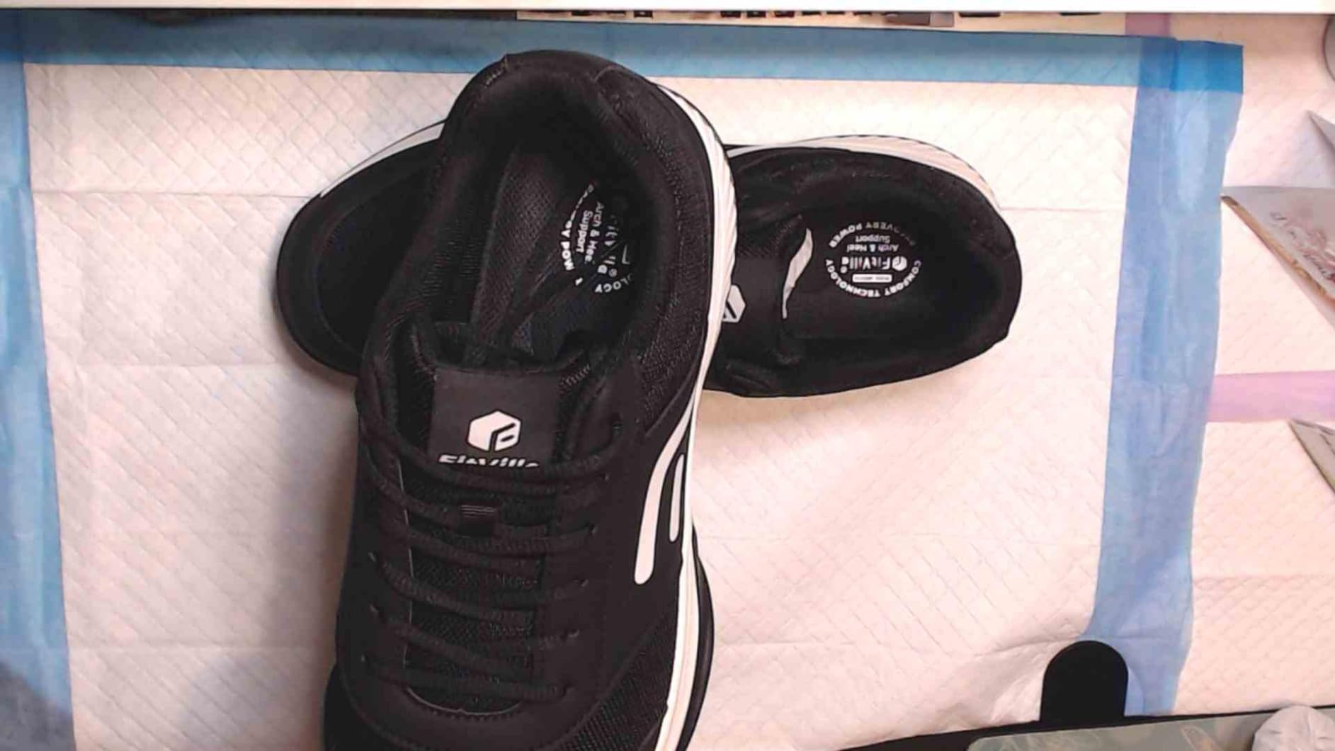FitVille Extra Wide Pickleball Tennis Shoes Men for Hard or Clay Court customer photo 1