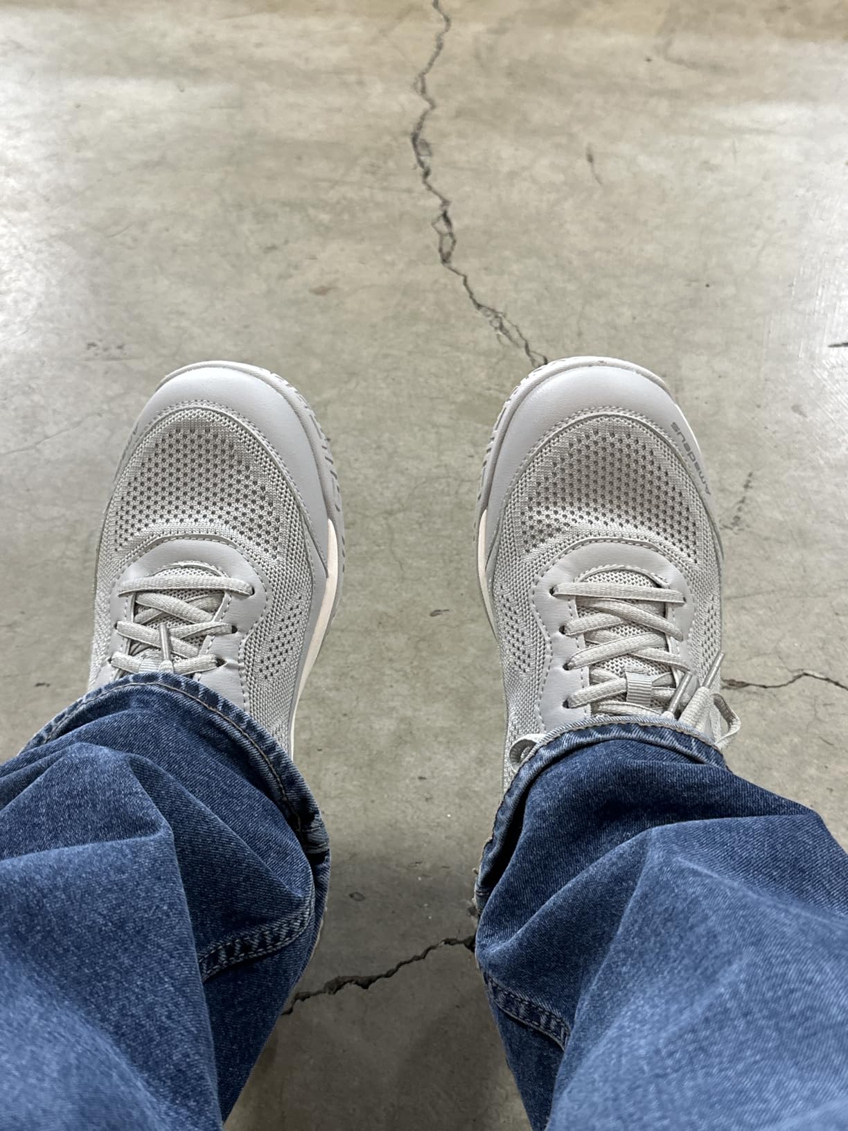 FitVille Wide Pickleball Shoes for Men Tennis Shoes Sneakers for All Court Racquetball Athletic Shoes for Racquet Sport | Arch Support & Wide Toe Box customer photo 1