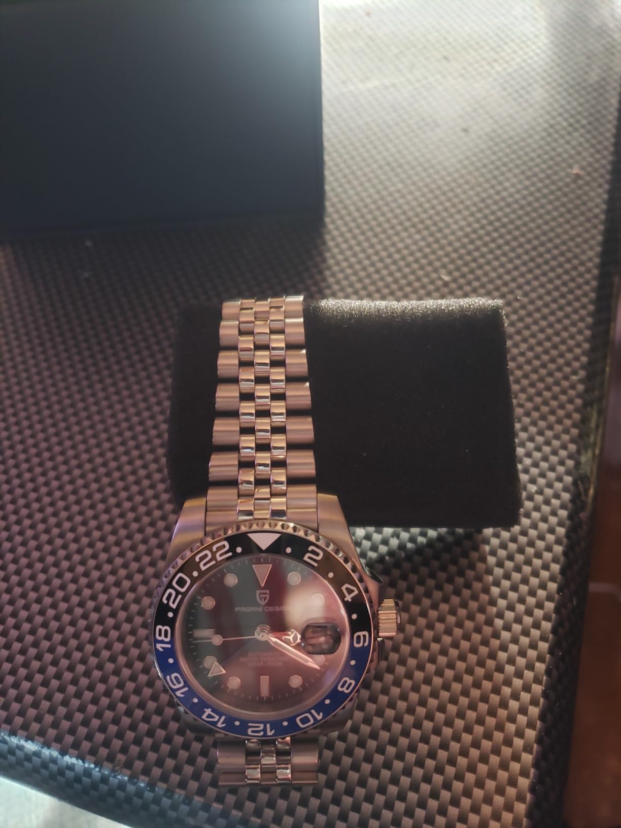 Men Watch Pagani Design GMT Watches for Men Automatic 40MM Date 100M Waterproof Stainless Steel Sapphire Glass Mechanical Wristwatches PD-1662 customer photo 1