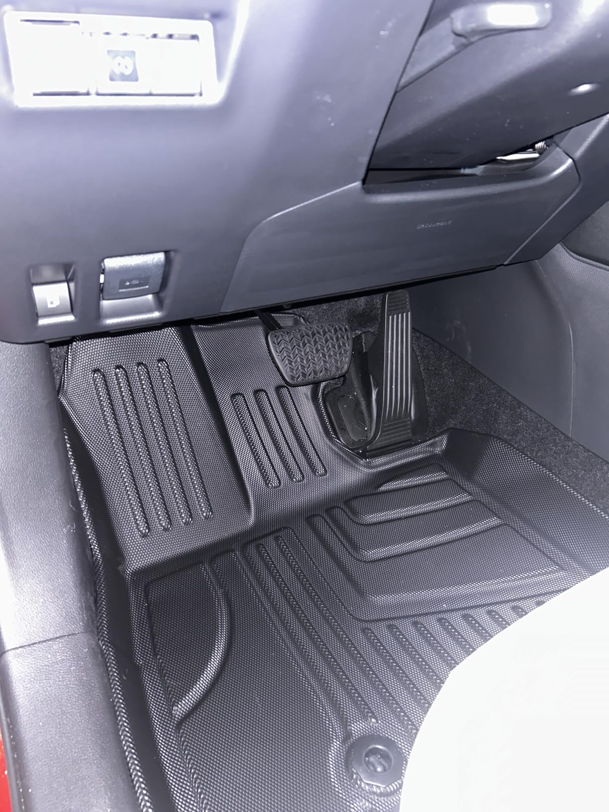 AOMSAZTO Floor Mats Compatible with Toyota Corolla Sedan 2014-2019, Heavy Duty TPE All Weather Automotive Floor Mats, 1st & 2nd Row Full Set Floor Liners, Anti Skid Car Mats(not fit for Hatchback) customer photo 2