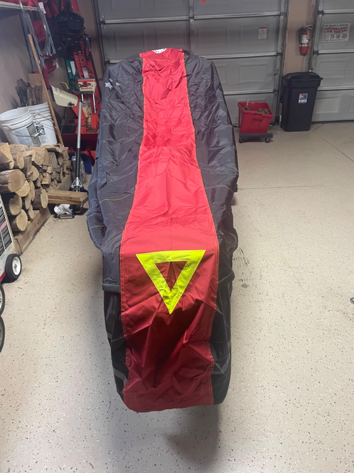 LIBZAKI Snowmobile Cover Waterproof Sled Ski Cover 600D Heavy Duty Oxford Fabric Freeze-Resistant Down to -40°F Compatible with Polaris,Ski-Doo,Arctic Cat,Yamaha,Lynx,Camso,CFMOTO 116