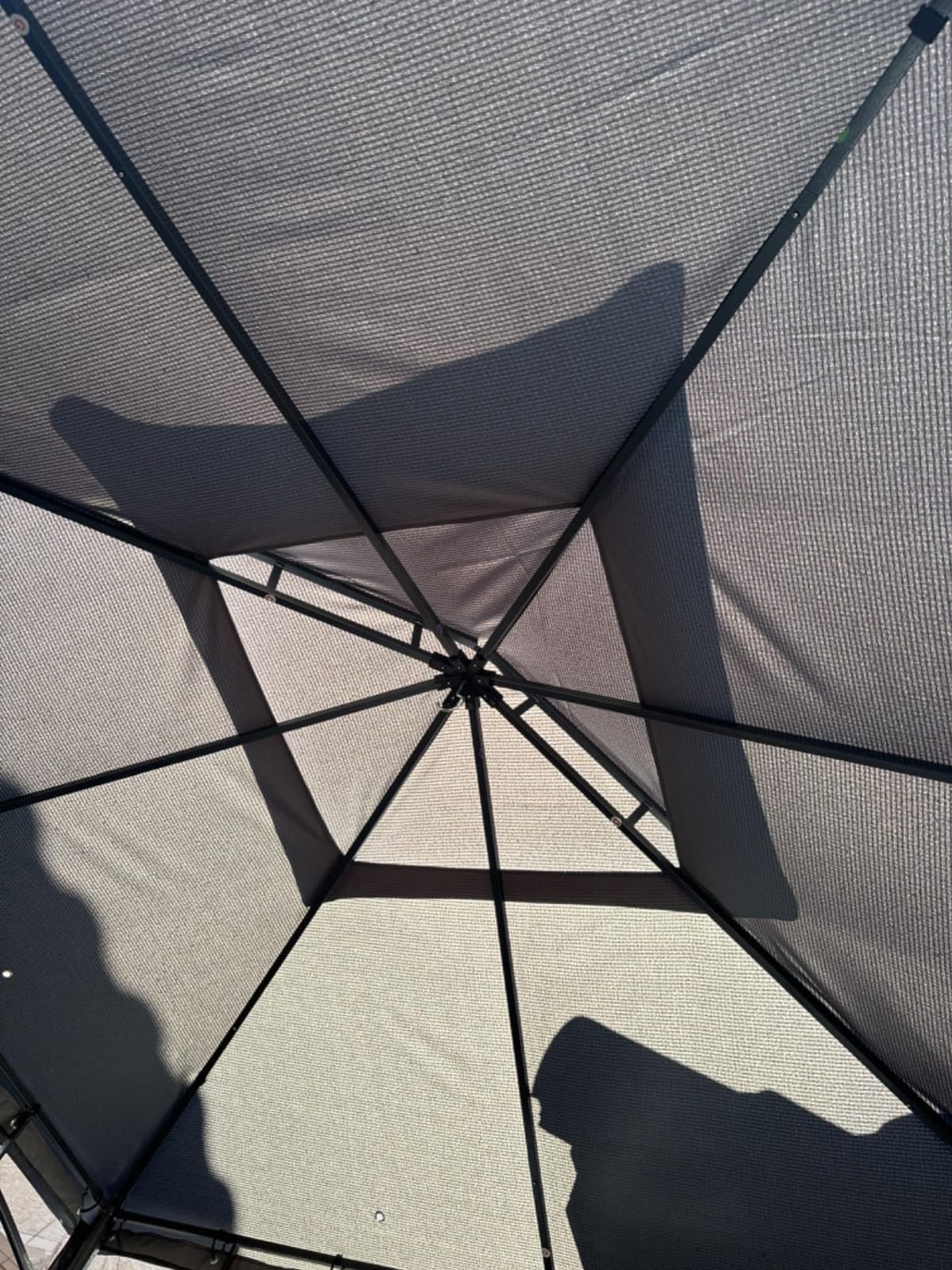 MASTERCANOPY 10x12 ft Heavy Duty Patio Gazebo with Netting Walls, Black customer photo 1
