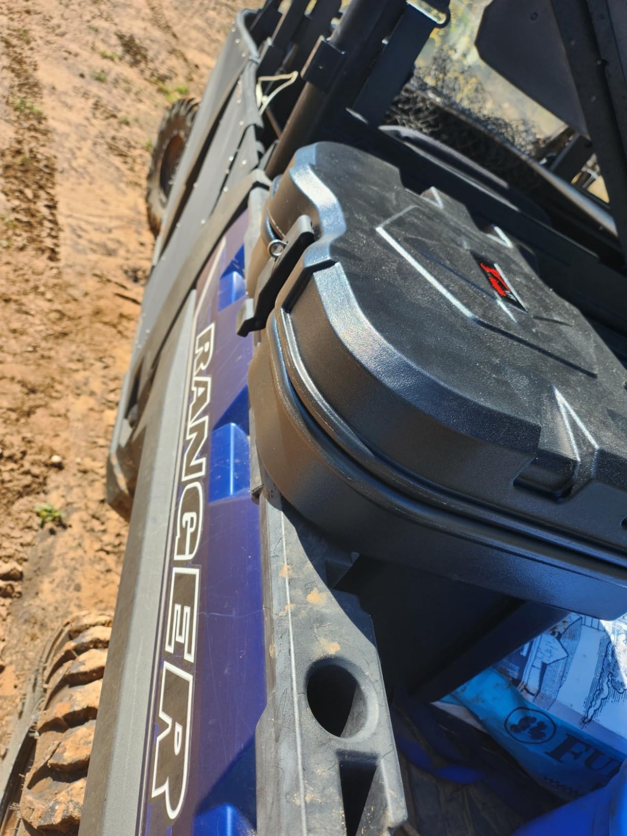 StarknightMT UTV Bed Storage Box 6.34 GAL Compatible with Polaris Ranger customer photo 2