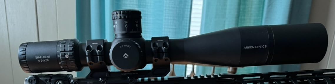 Arken Optics SH4J GEN2 6-24x50 FFP Precision Rifle Scope, 34mm Tube customer photo 1