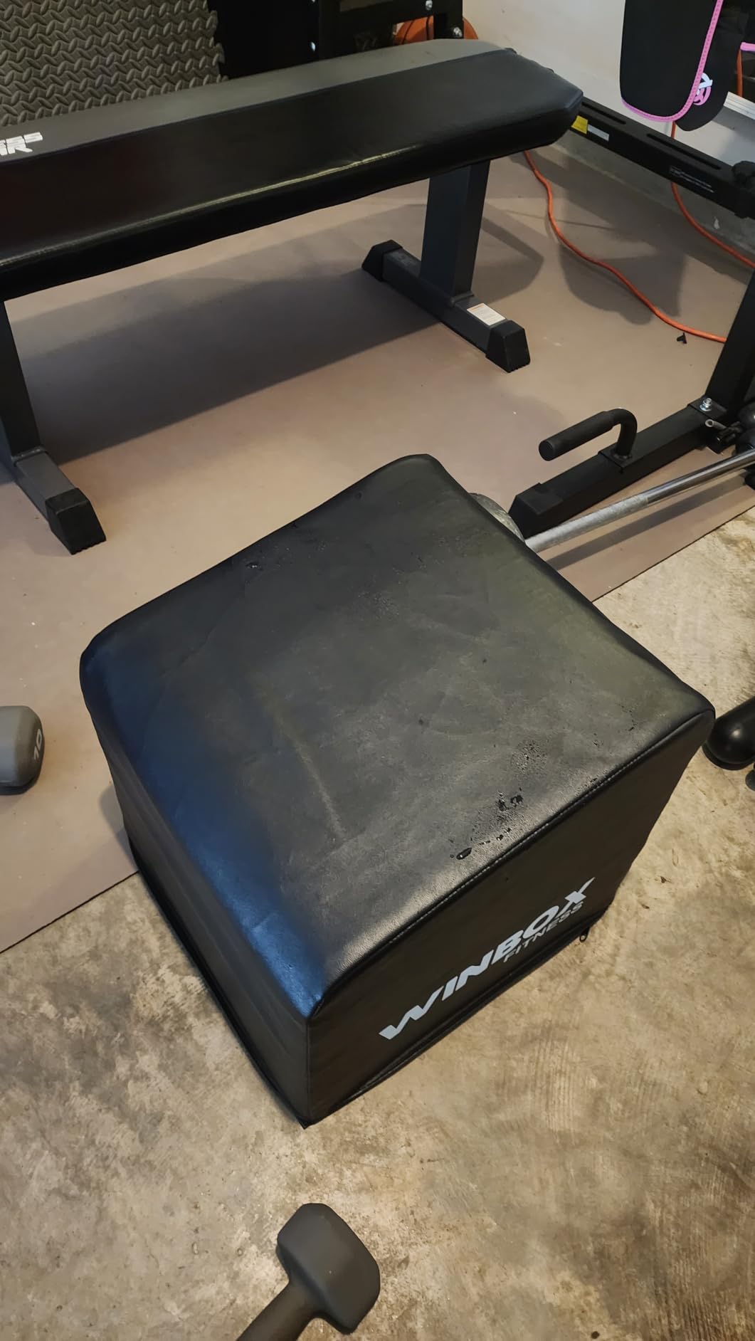Hip Thrust Machine, Workout Box for Hip Thrust, Core & Ab Strength Training, Leg Glute Workout Equipment for Home and Gym customer photo 2