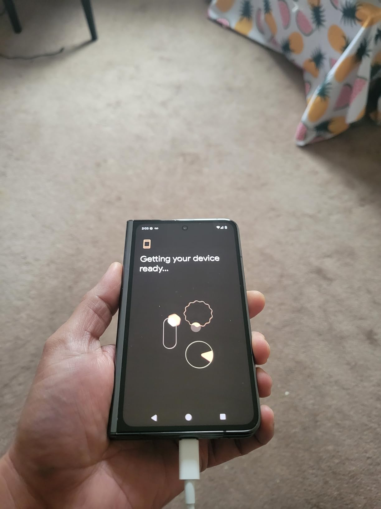Google Pixel Fold, 256GB, Obsidian - Unlocked (Renewed) customer photo 1