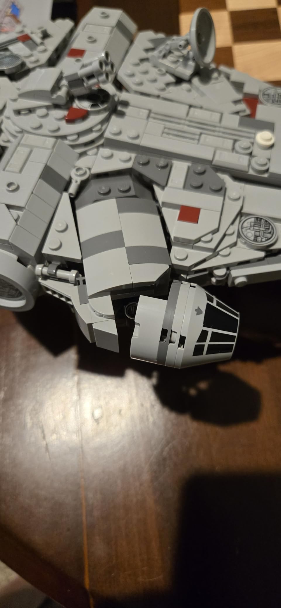 LEGO Star Wars Millennium Falcon 25th Anniversary Collectible - DIY Building Set for Adults, Men & Women, Ages 18+ - A New Hope Model with Display Stand - Star Wars Gift - 75375 customer photo 1