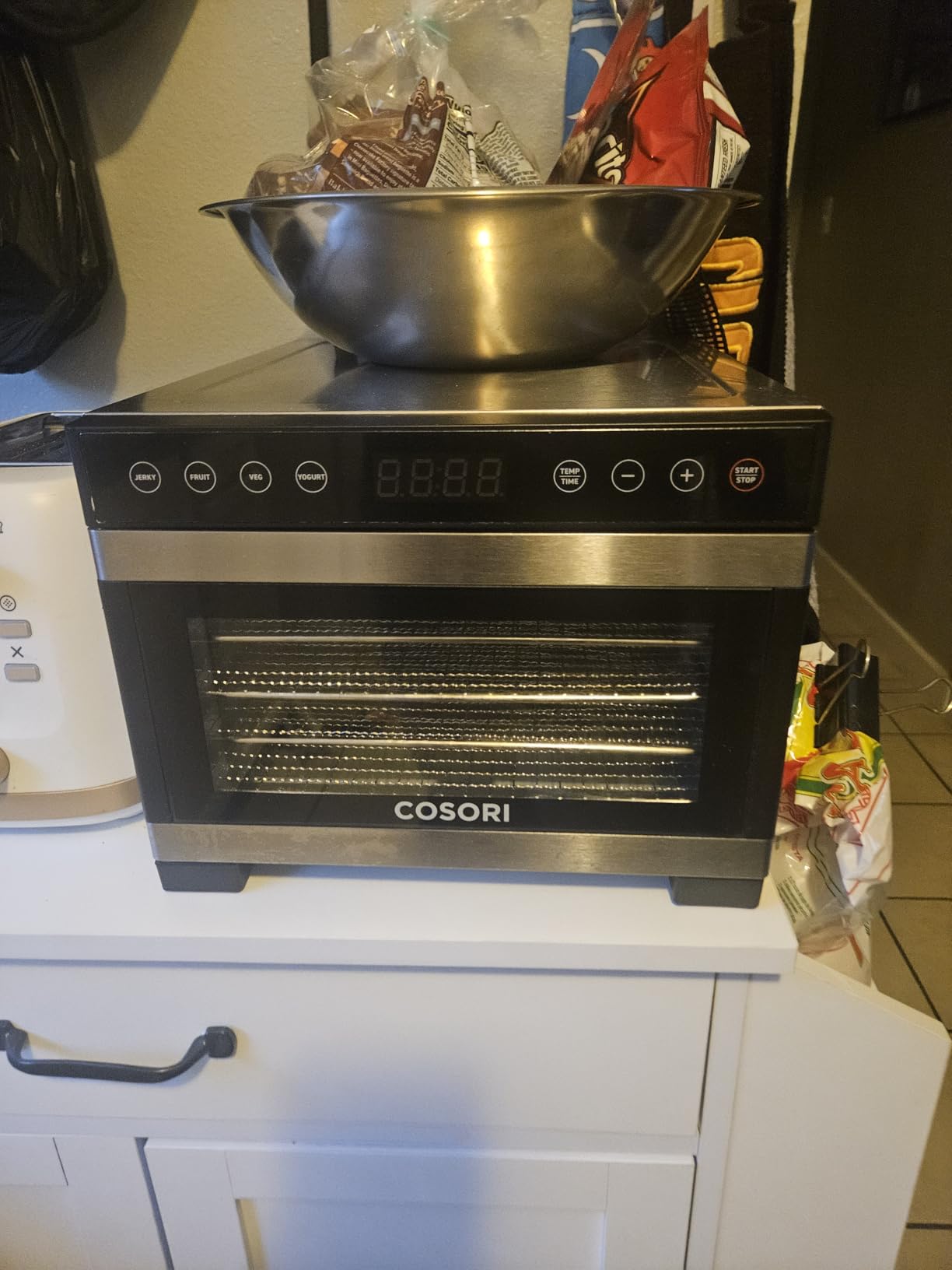 Cosori Food Dehydrator, 5 Stainless Steel Trays, 3.1 ft² Drying Space customer photo 2