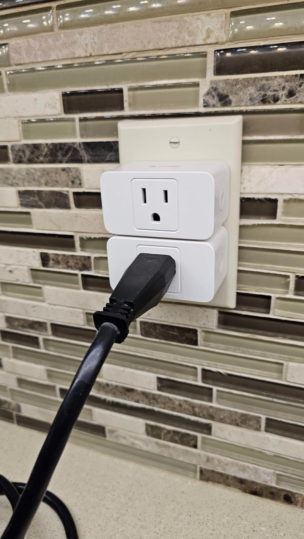 meross Matter Smart Plug, Energy Monitoring, Standby Killer, FFS Easy Setup customer photo 1
