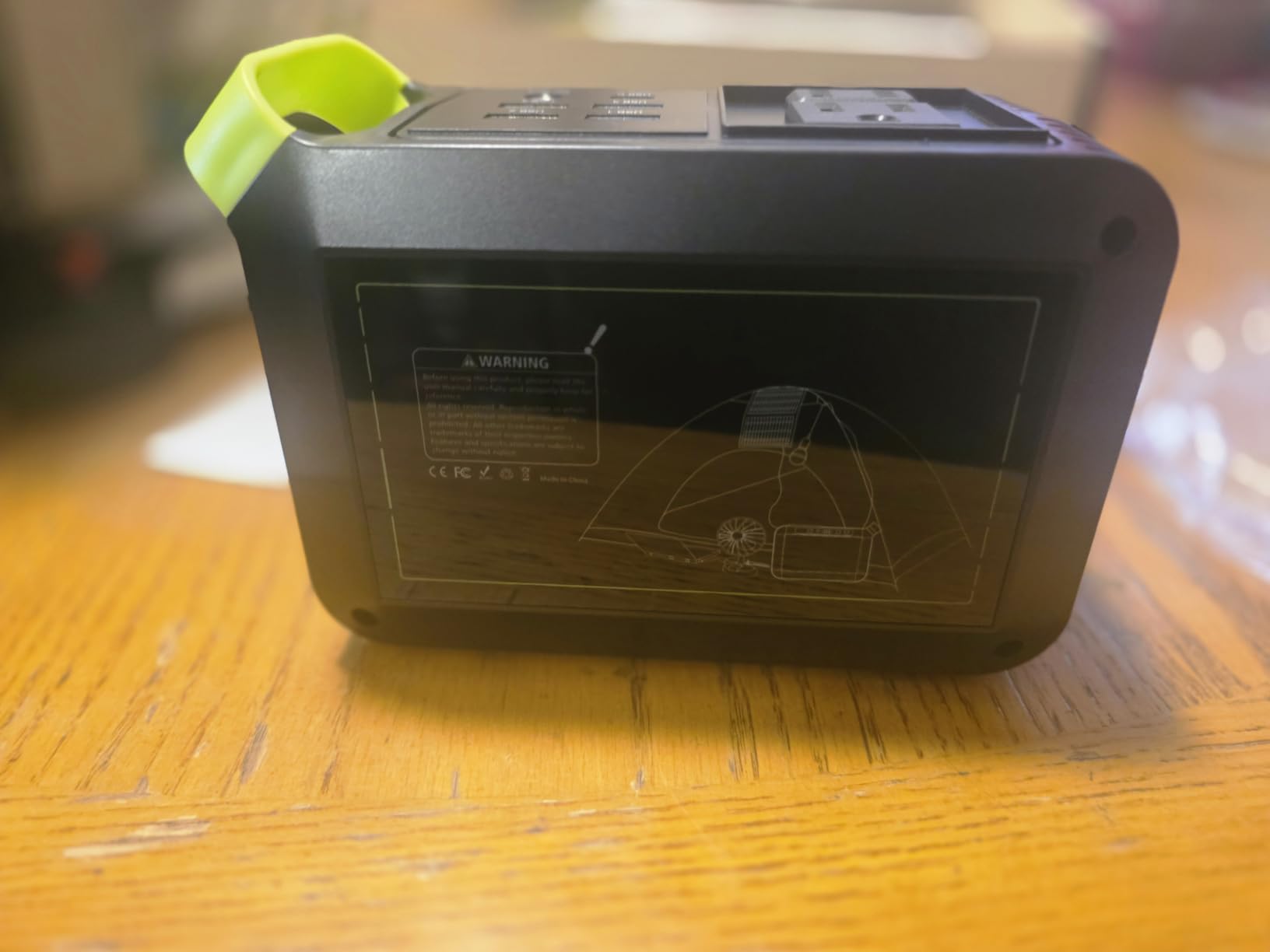 Portable Power Station 300W MARBERO 237Wh Camping Solar Generator Backup Lithium Battery with Pure Sine Wave 110V AC Outlet, USB C, USB A, DC for Outdoors Camping CPAP Home Blackout Emergency customer photo 1