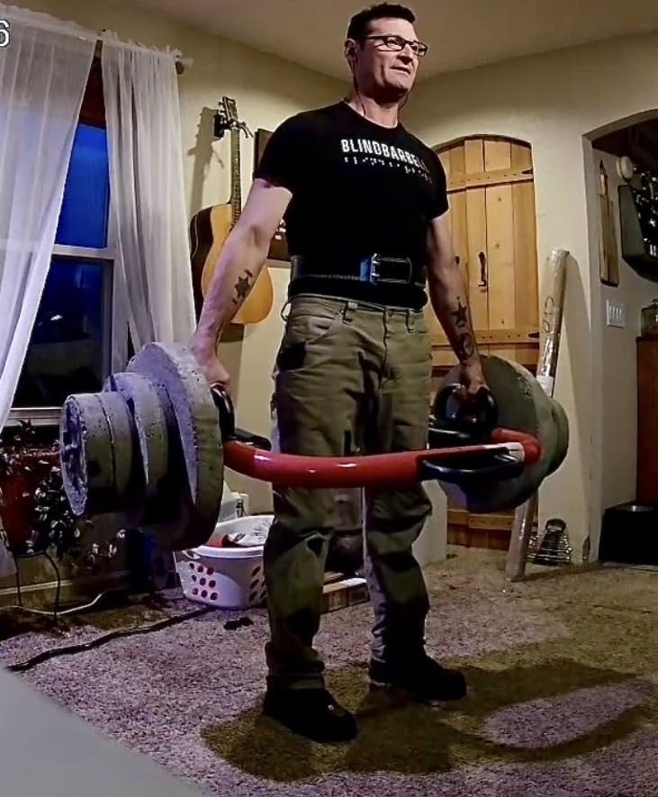 CAP Deluxe Open Trap Bar - Dual Grip Hex & Shrug Bar for Weightlifting customer photo 2