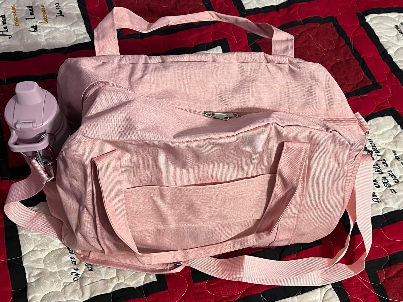 Narwey Carry on Duffle Bag Underseat for Airplane, Personal Item Travel Bag customer photo 2