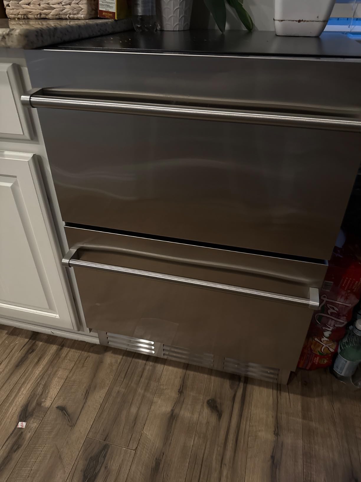 EUHOMY 24 Inch Under Counter Double Drawer Fridge, Outdoor Refrigerator customer photo 1