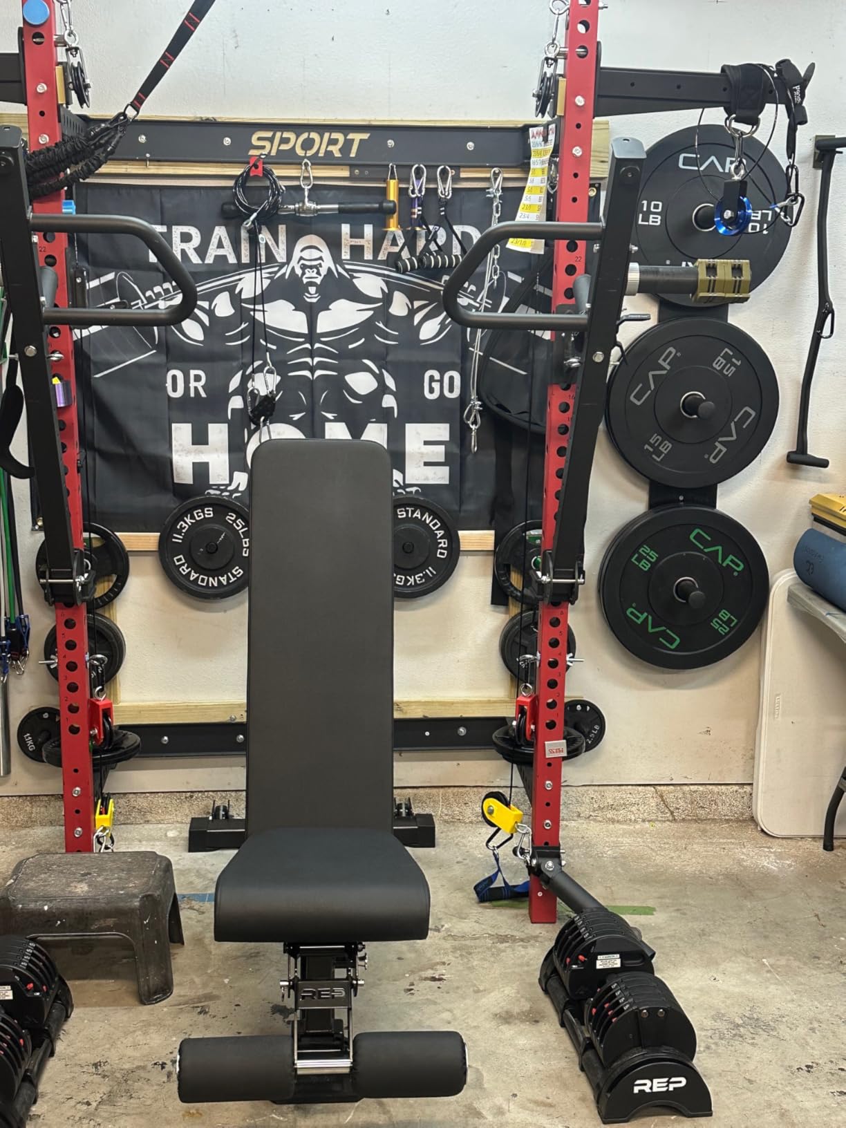 CAP Barbell Rubber Olympic Bumper Plate | Multiple Options/Colors customer photo 1