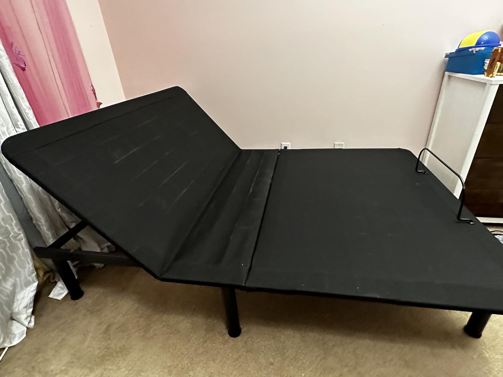 Dyonery Twin XL Adjustable Bed Frame + 12 Inch Gel Memory Foam Mattress customer photo 2