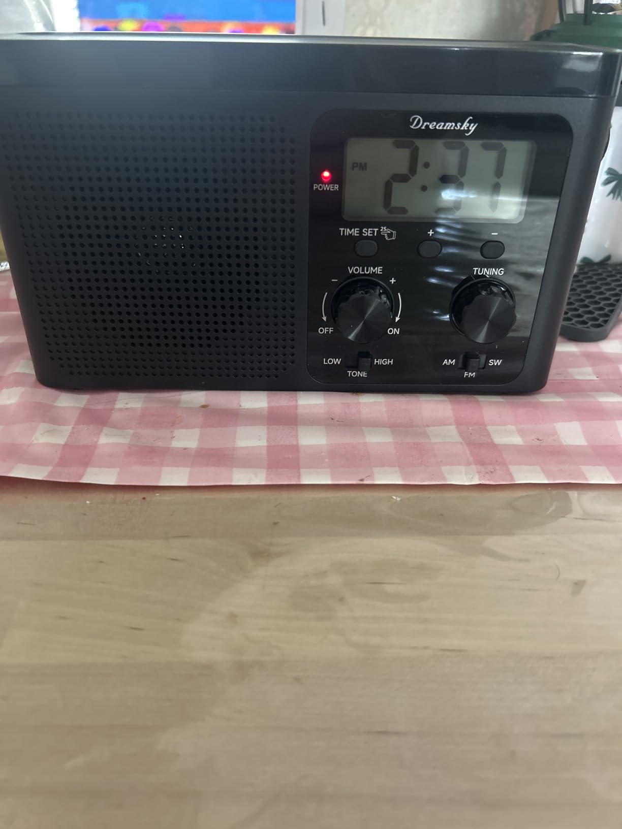 DreamSky AM FM Radio Portable Shortwave Radio Battery Powered/Plug in Wall customer photo 2