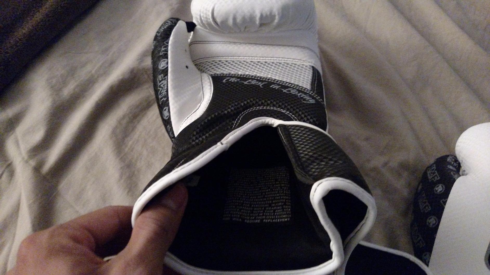 Ringside Apex Flash Sparring Gloves, IMF-Tech Boxing Gloves with Secure Wrist Support, Synthetic Boxing Gloves for Men and Women customer photo 2
