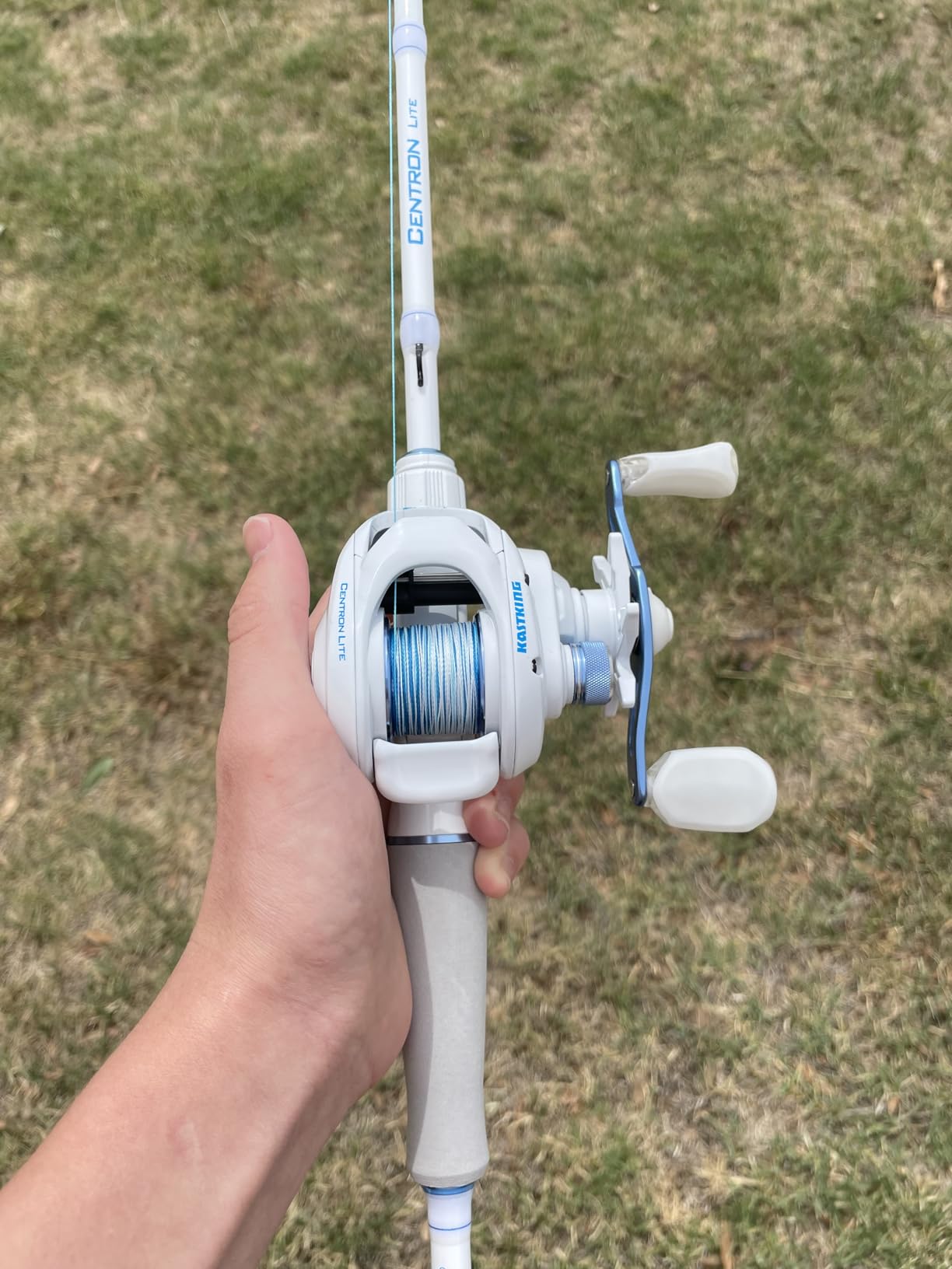 KastKing Centron Lite Fishing Rod and Reel Combo, Baitcaster & Spinning customer photo 1