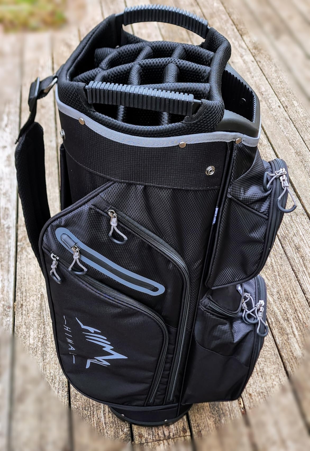 uniHimal Golf Cart Bag, 15 Way Organizer Divider Top with Handles customer photo 2