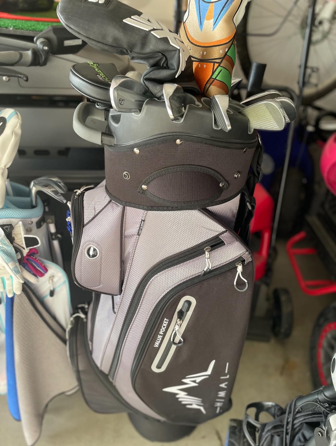 uniHimal 14-Way T-Lock Golf Cart Bag Pro with Full-Length Divider customer photo 1