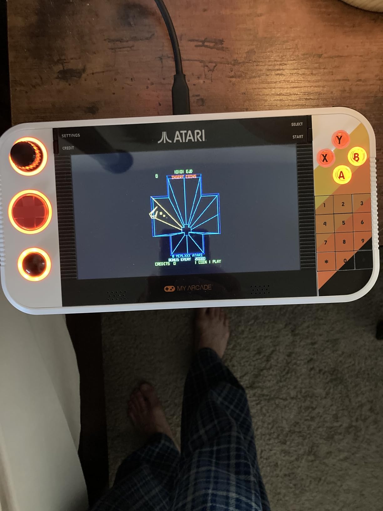 My Arcade Atari Gamestation Go: 200+ Preloaded Retro Games, Includes PACMAN customer photo 2