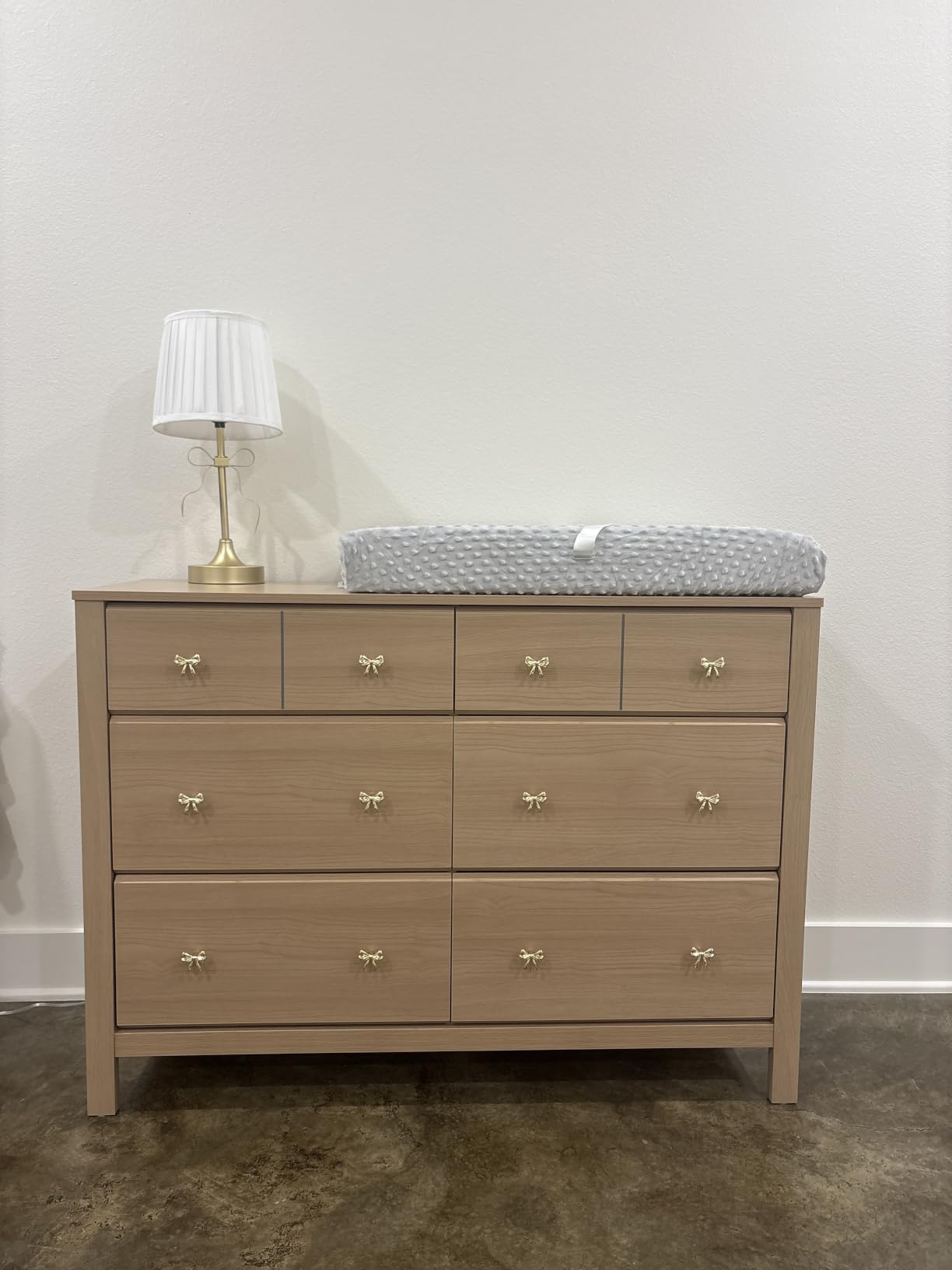 Storkcraft Horizon 6 Drawer Dresser, Driftwood customer photo 2