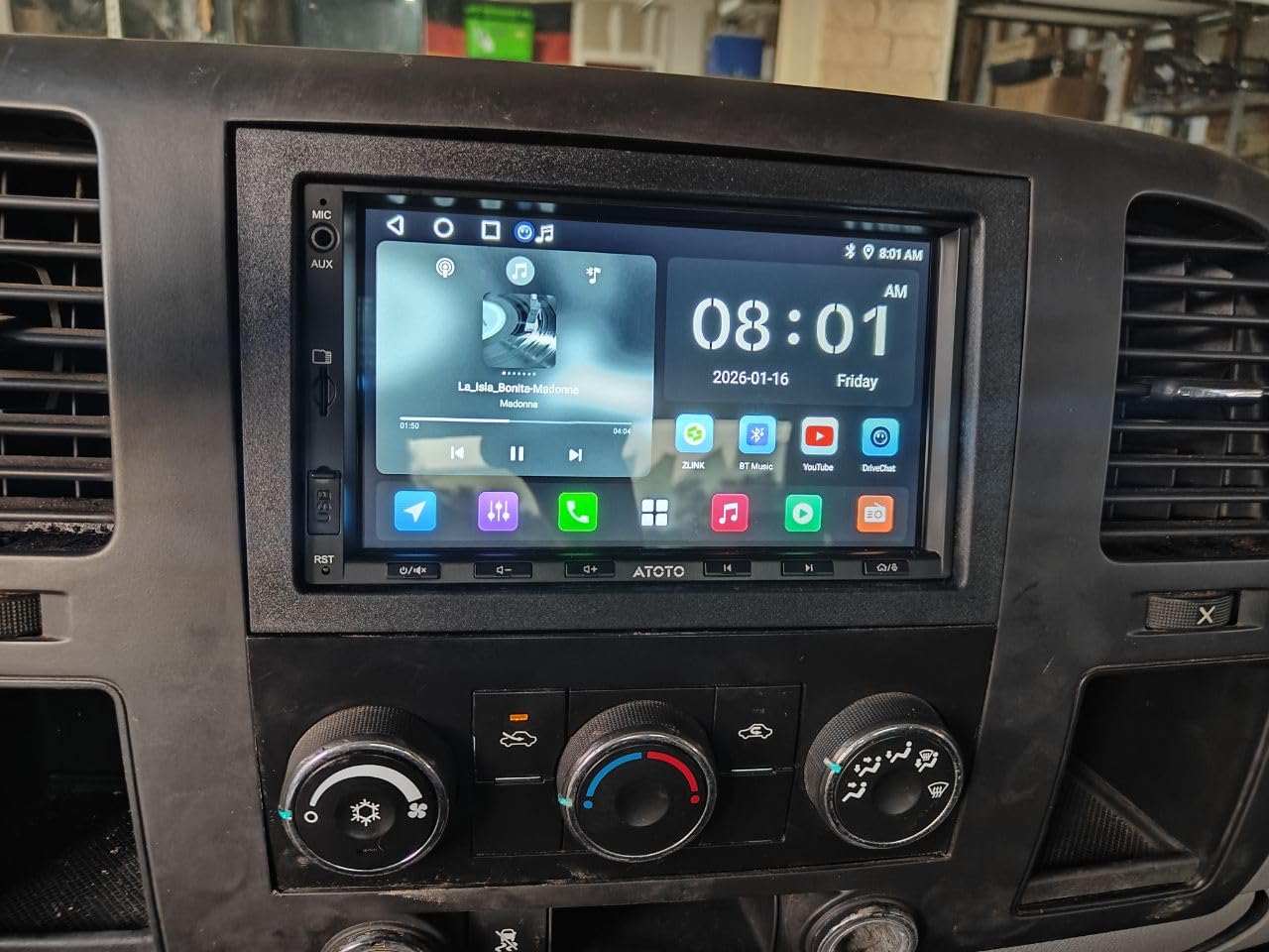 ATOTO A5L 7inch Android Double DIN Car Stereo,Wireless CarPlay&Android Auto customer photo 1
