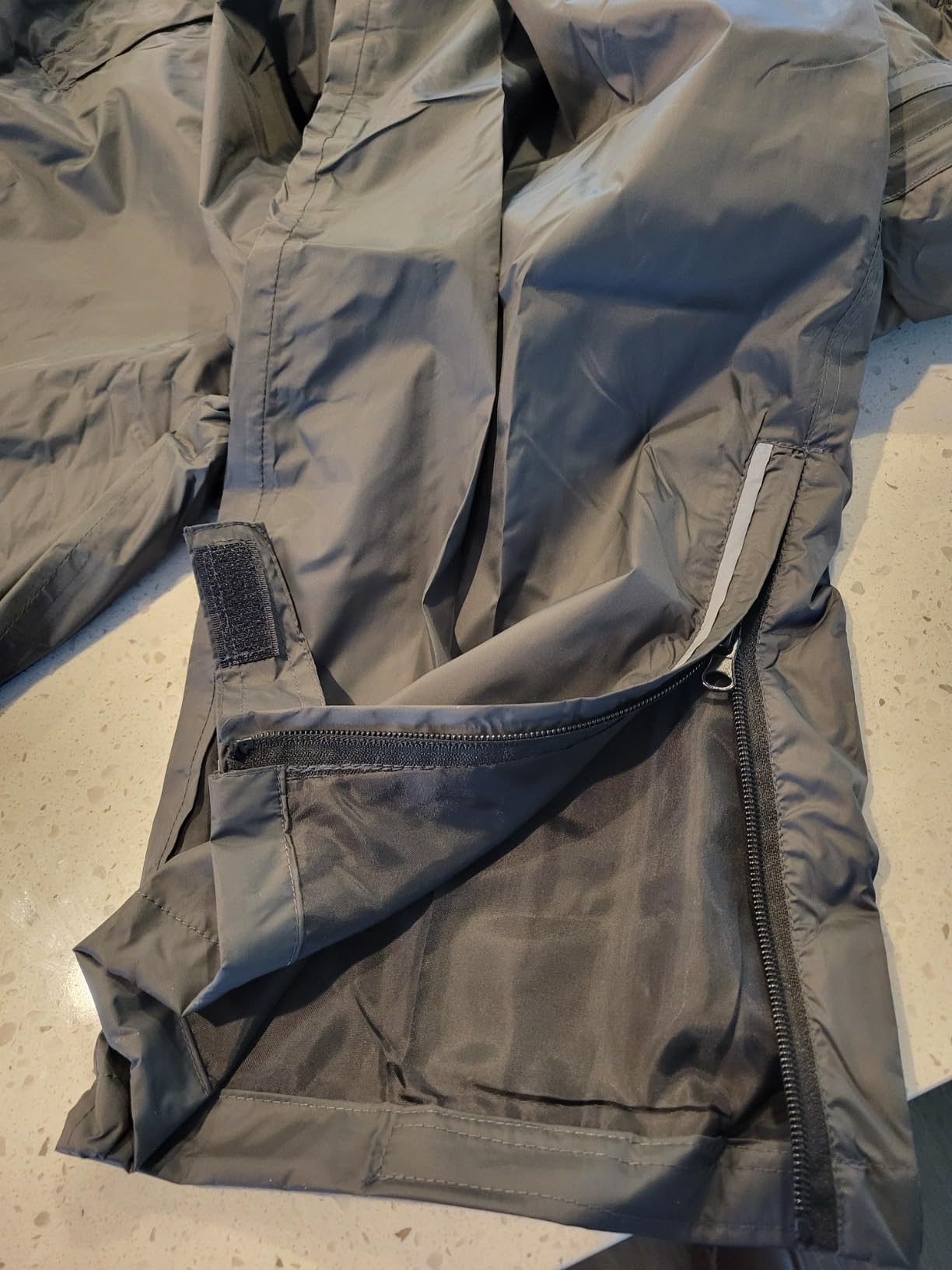 Mens Rain Pants Waterproof Windproof Hiking Outdoor Fishing Golf Cycling Pants customer photo 2