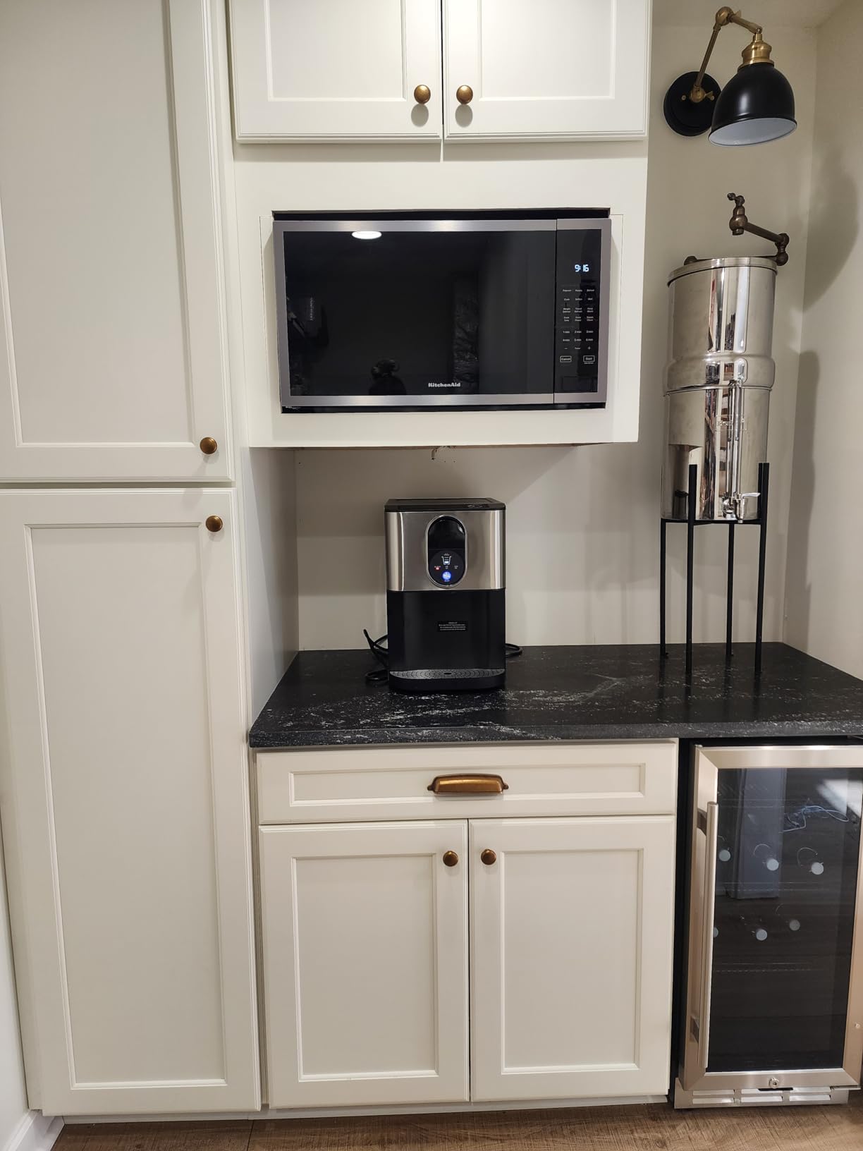 Feelfunn 15 Inch Beverage Refrigerator Under Counter,126 Cans,Silver customer photo 1