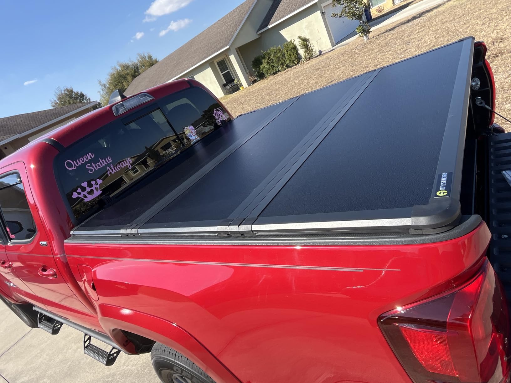 AUTOSAVER88 FRP Hard Tri-Fold Tonneau Cover for 2024-2026 Toyota Tacoma 5ft customer photo 2