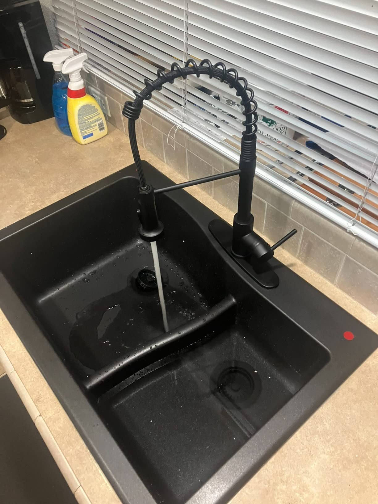 Arofa Touchless Kitchen Faucet, Motion Sensor, Pull-Down, Brushed Nickel customer photo 2