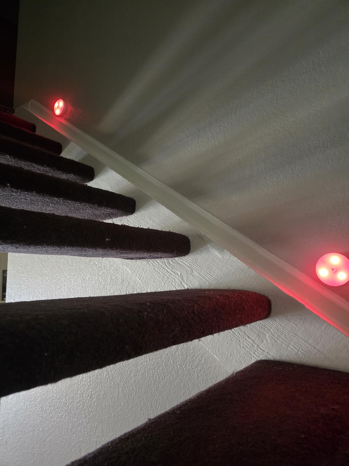 EZVALO RGB Under Cabinet Puck Lights with Remote, Motion Sensor Lights customer photo 2