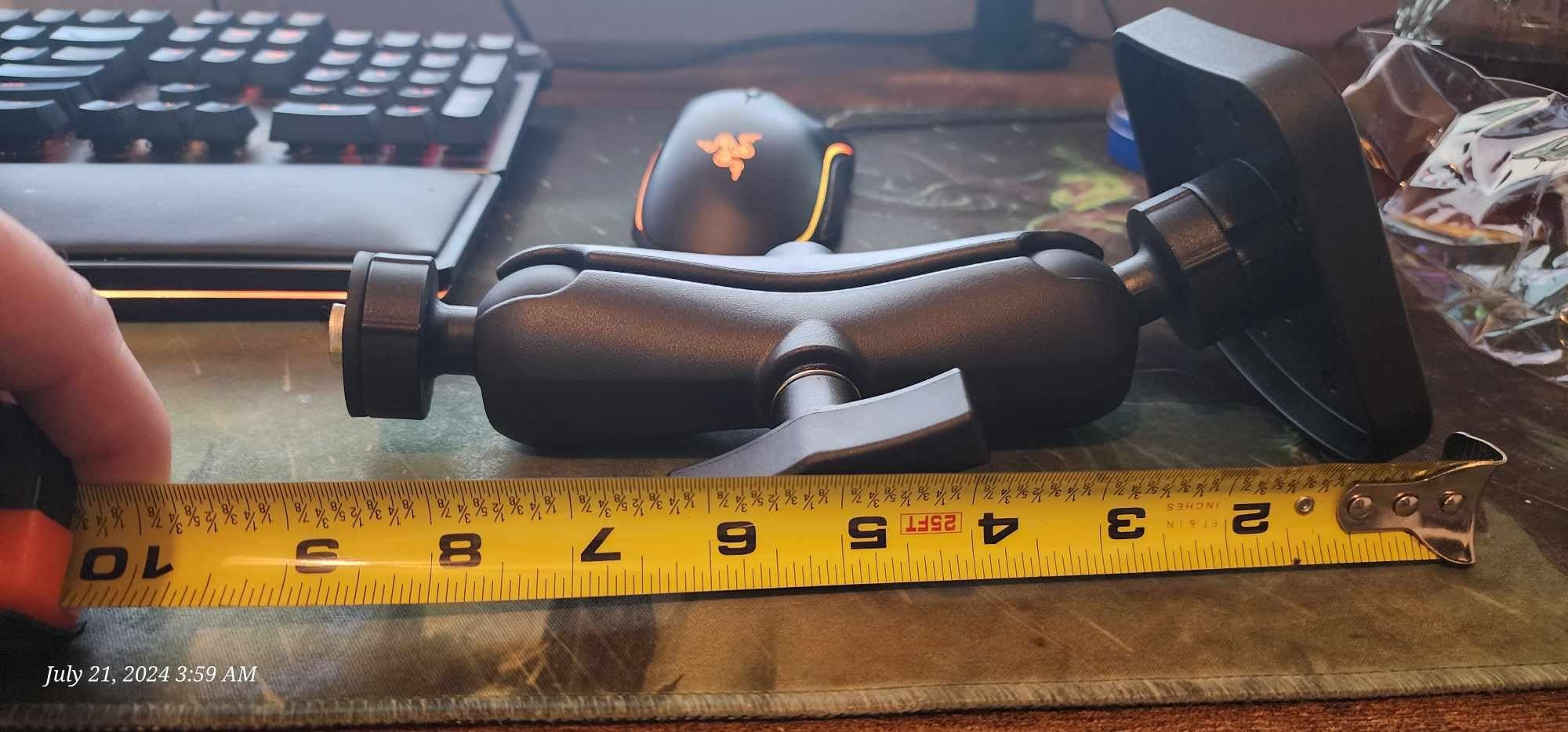 Fish Finder Mount with 1.5 Inch Track Ball Base for Kayak Boat customer photo 2
